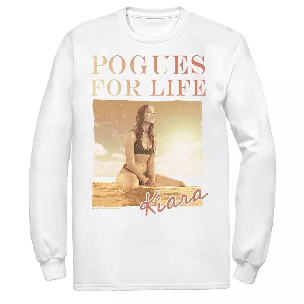 Men's Outer Banks Pogues For Life Poster Tee, Boy's, Size: Medium, White Product Image