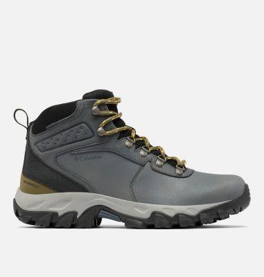 Columbia Newton Ridge Plus II Waterproof (Graphite/Black) Men's Shoes Product Image