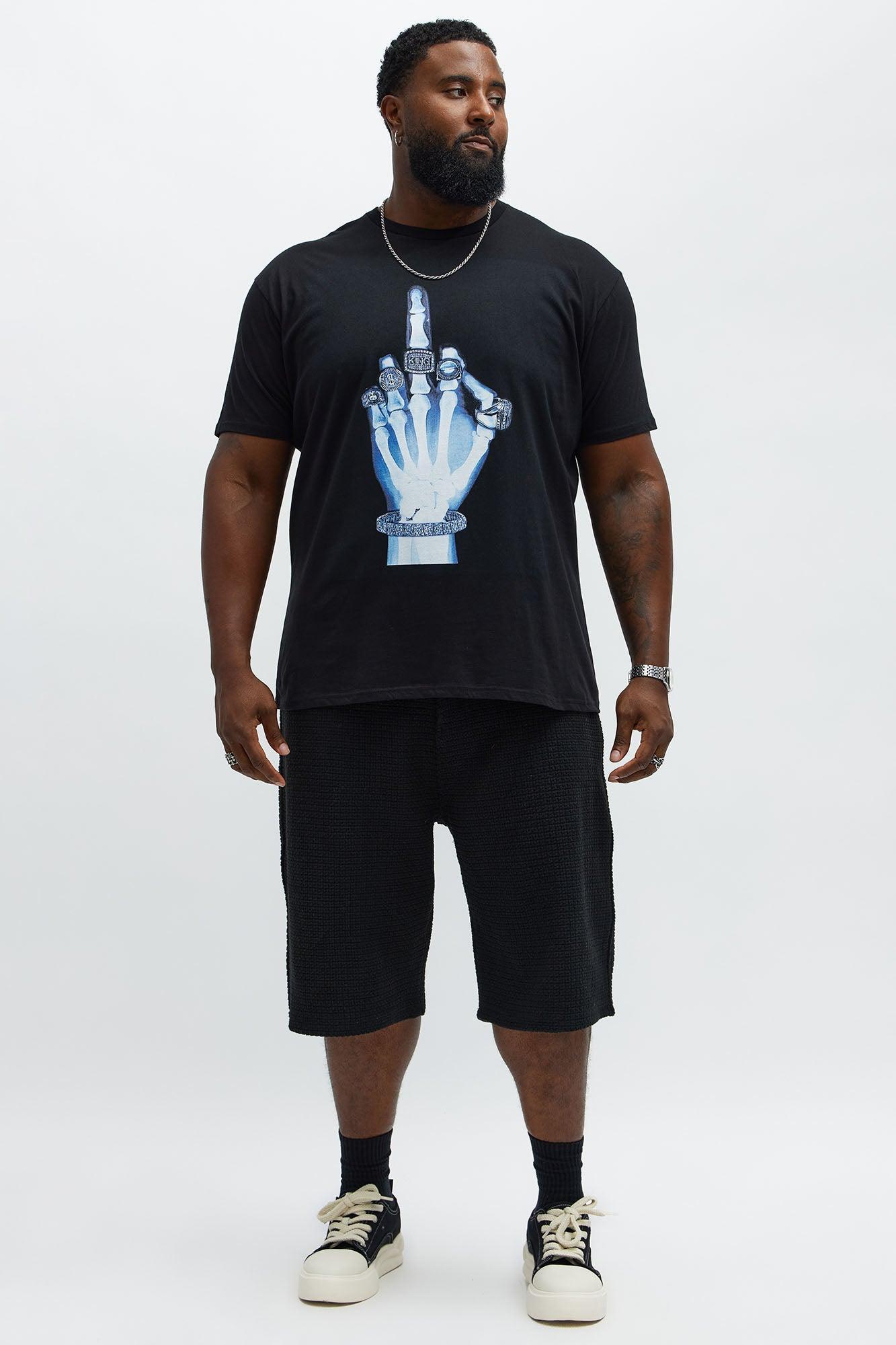 Kiss The Ring Short Sleeve Tee - Black Male Product Image