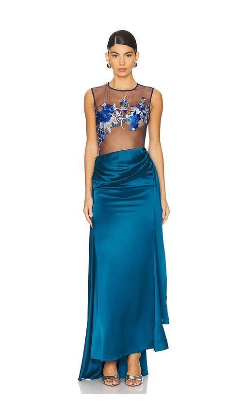 Satin Gown Kim Shui Product Image