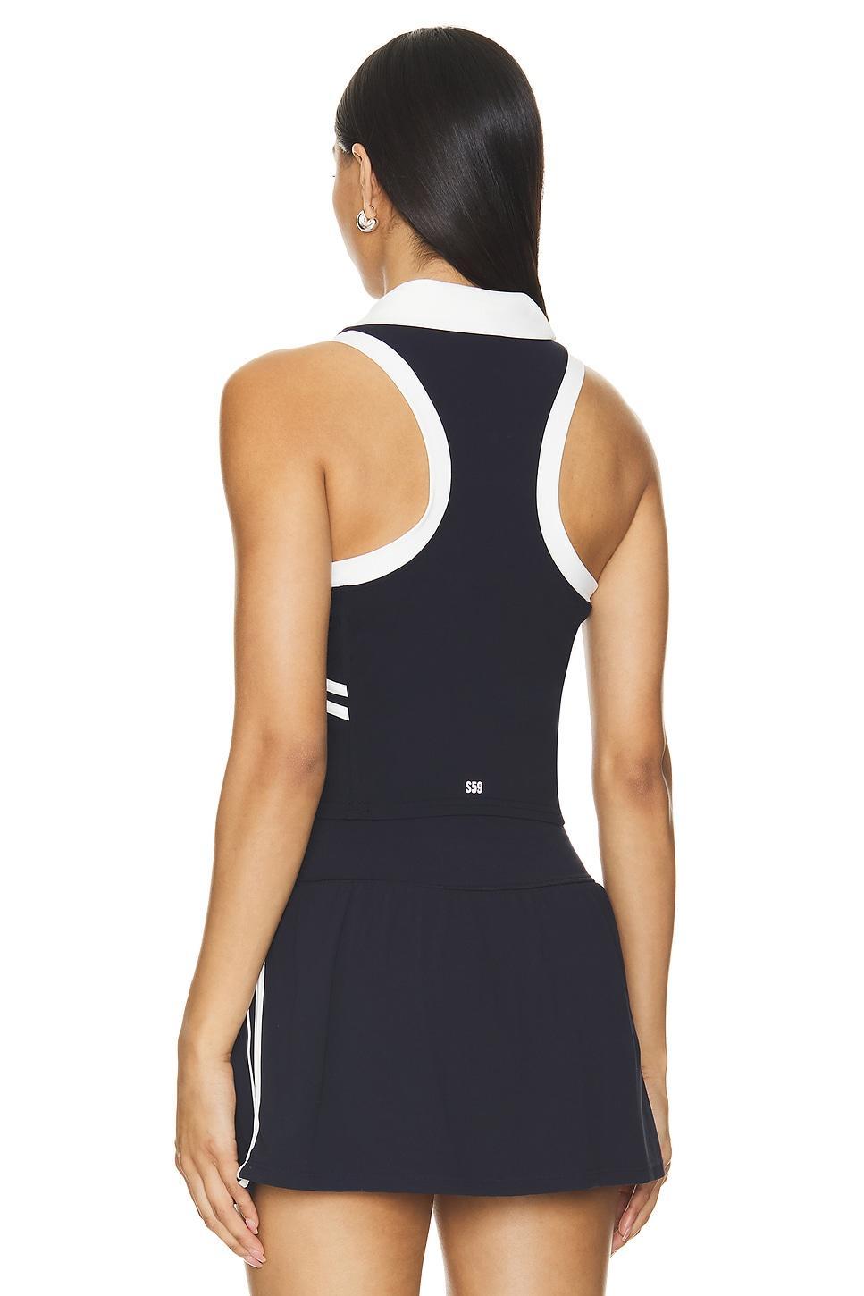 Austin Airweight Crop Polo Splits59 Product Image