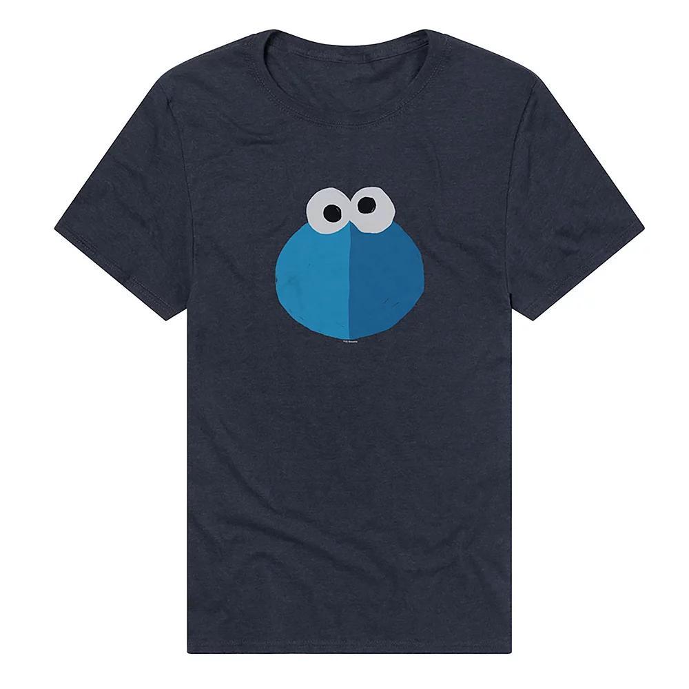 Men's Sesame Street Grover Grill Graphic Tee, Size: Small, Blue Product Image