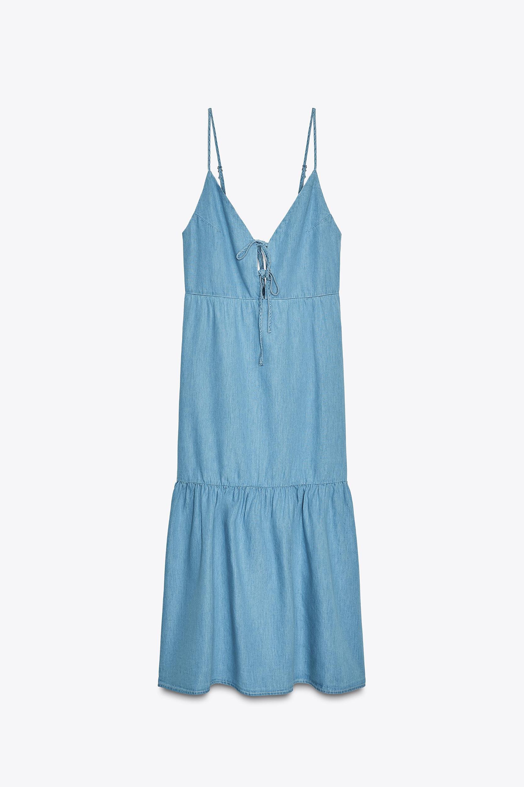 BOW MIDI DRESS Product Image