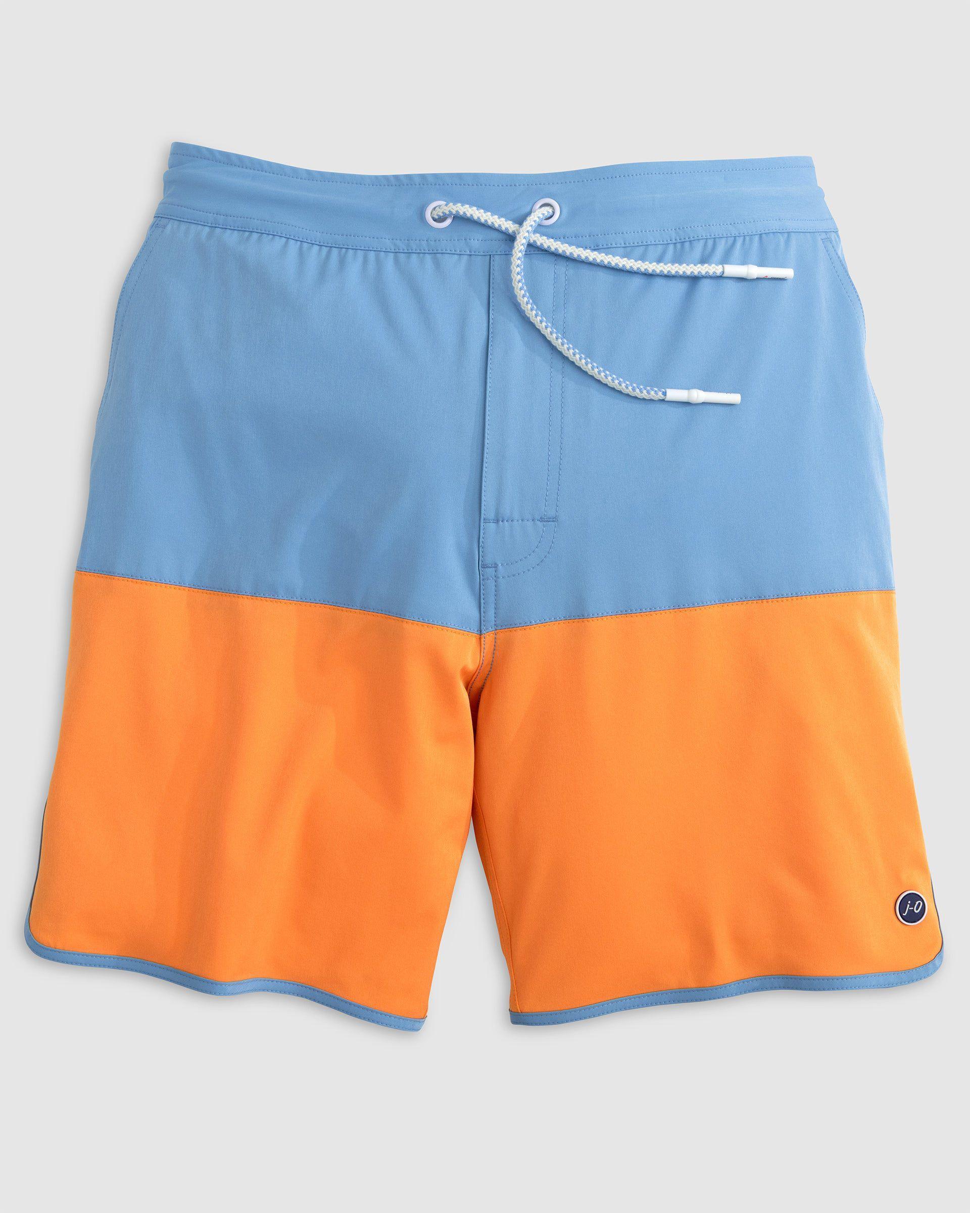 Tully Half Elastic 7" Surf Shorts - Scalloped Hem Male Product Image