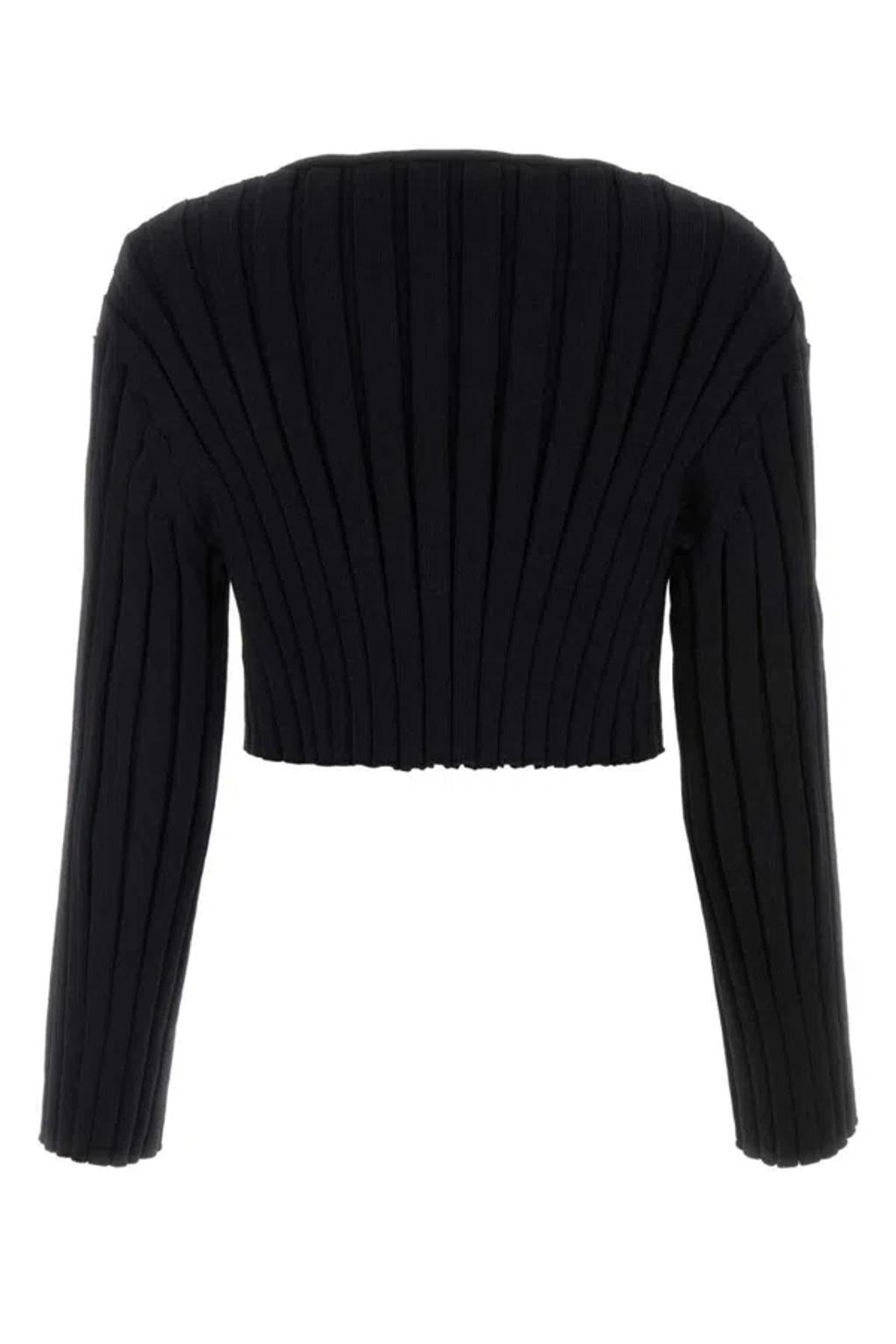 ALEXANDER WANG T T By Alexander Wang Knitwear In Black Product Image