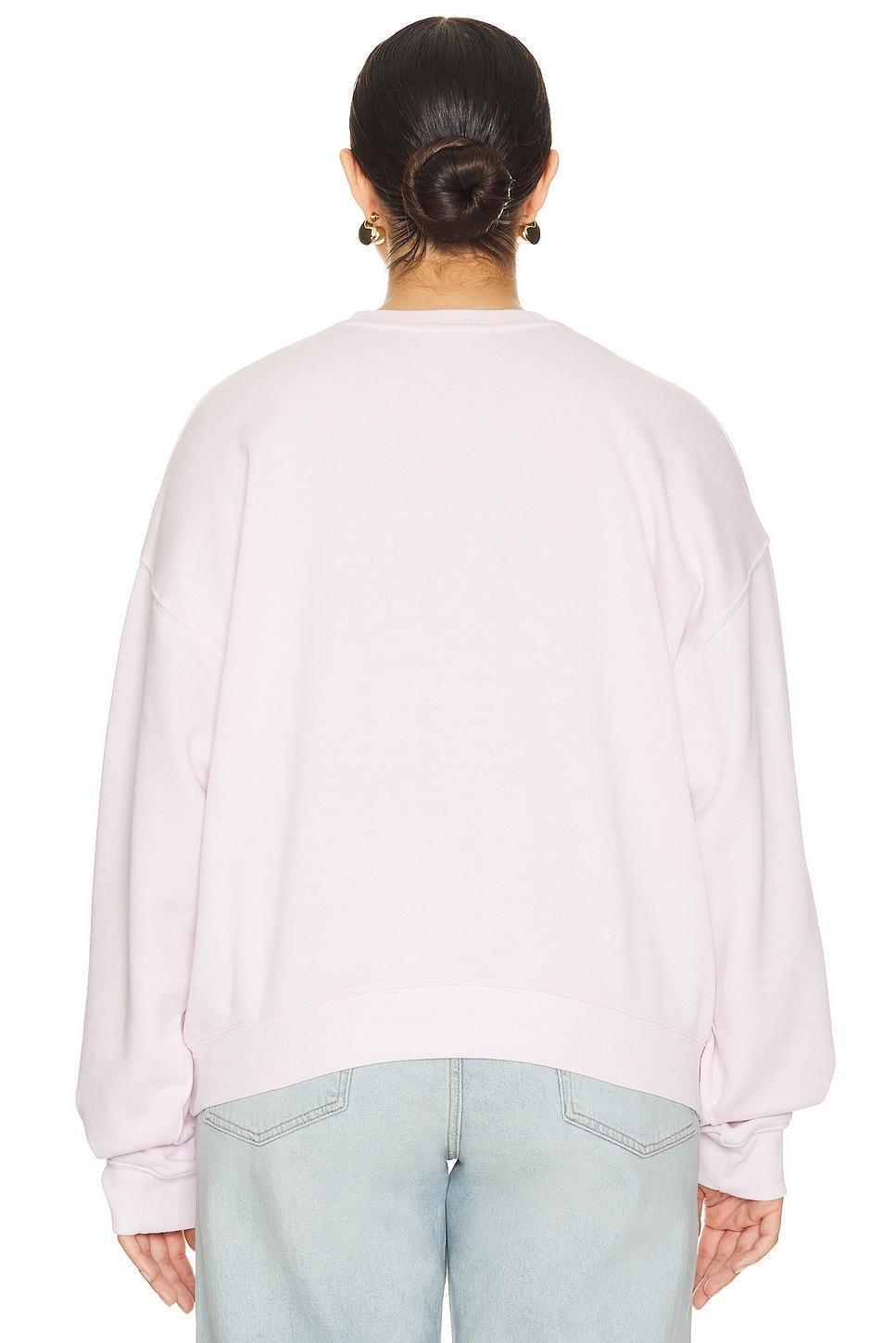 Brushed Fleece Graphic Crewneck Good American Product Image