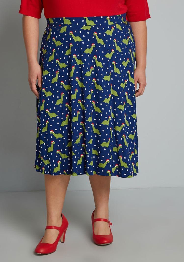 Excellence Attained Knit Midi Skirt Product Image