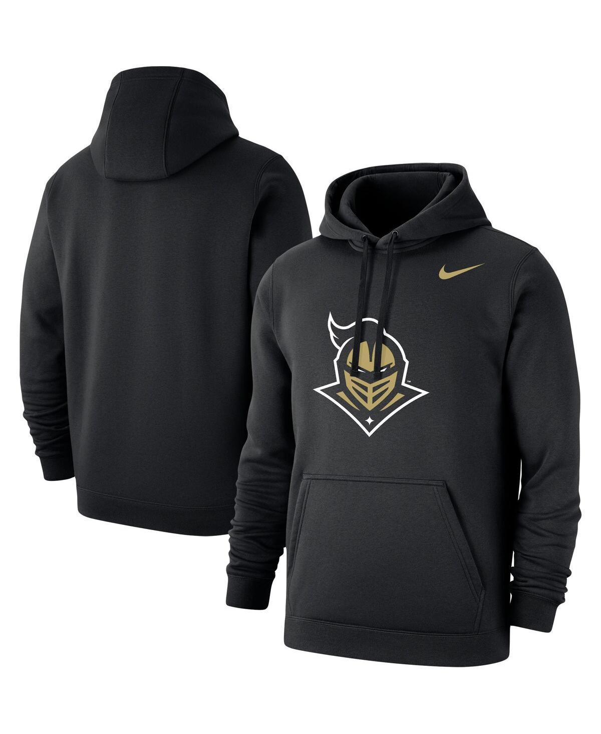 Men's Nike Black UCF Knights Logo Club Pullover Hoodie, Size: 2XL Product Image