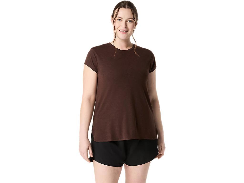 Womens Heather Crewneck Top Product Image