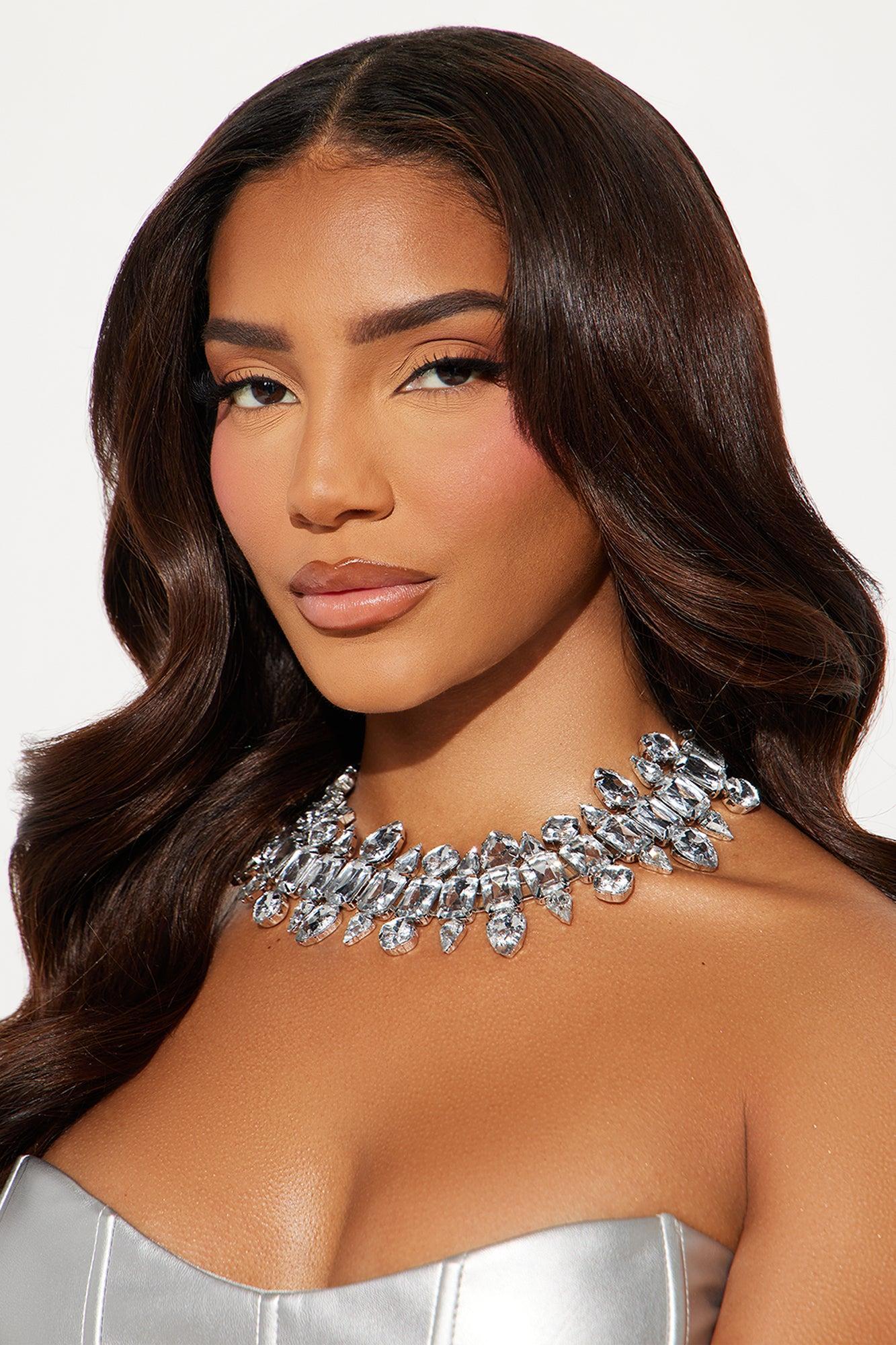 High Class Choker - Silver Product Image