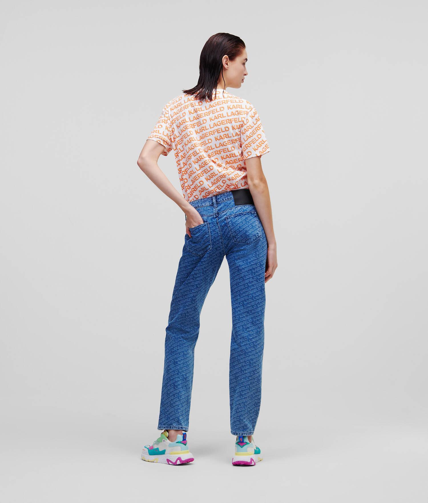 DIAGONAL ALL-OVER KARL LOGO JEANS Product Image