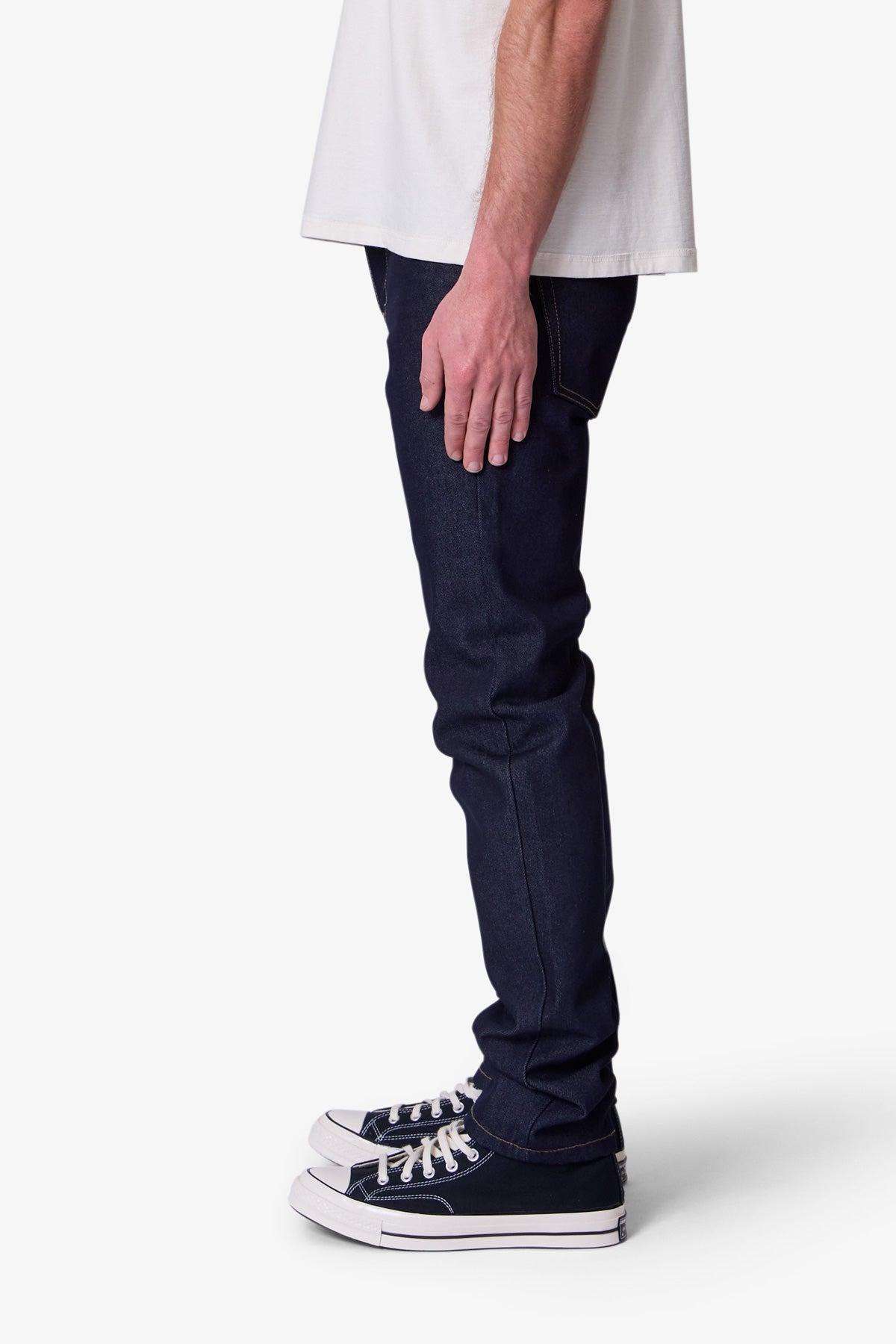 Raw Slim Denim - Rinsed Indigo Product Image