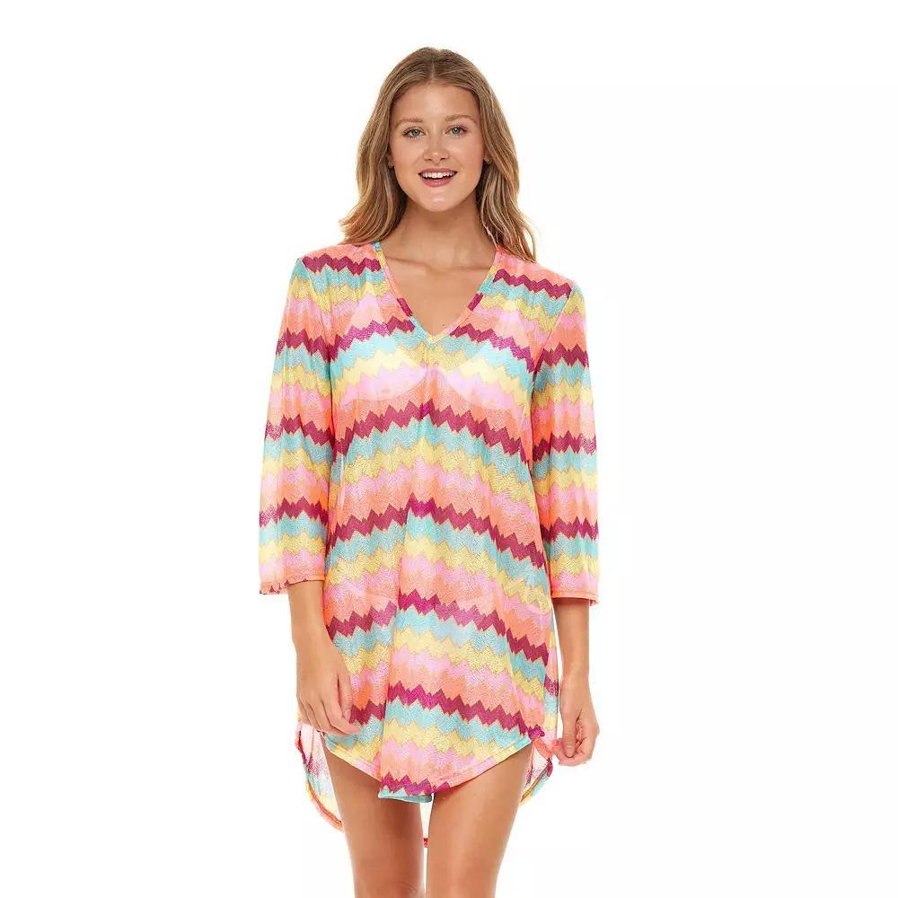 Womens Jordan Taylor ELIF V-Neck Tunic Coverup Product Image