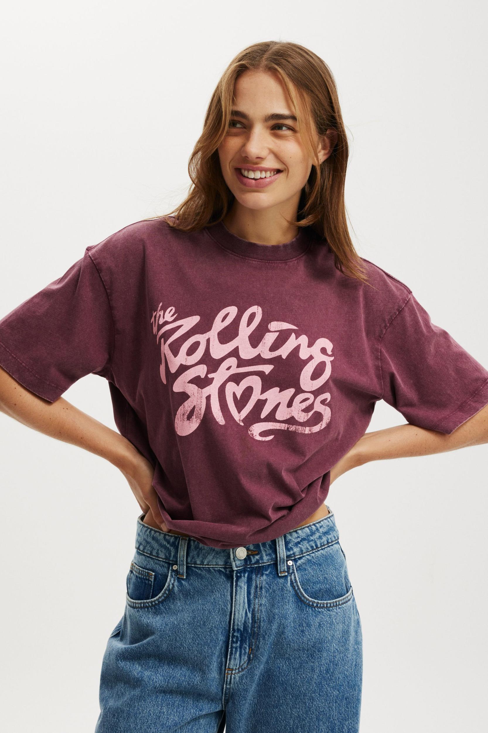 Rolling Stones Boxy Graphic Tee Product Image