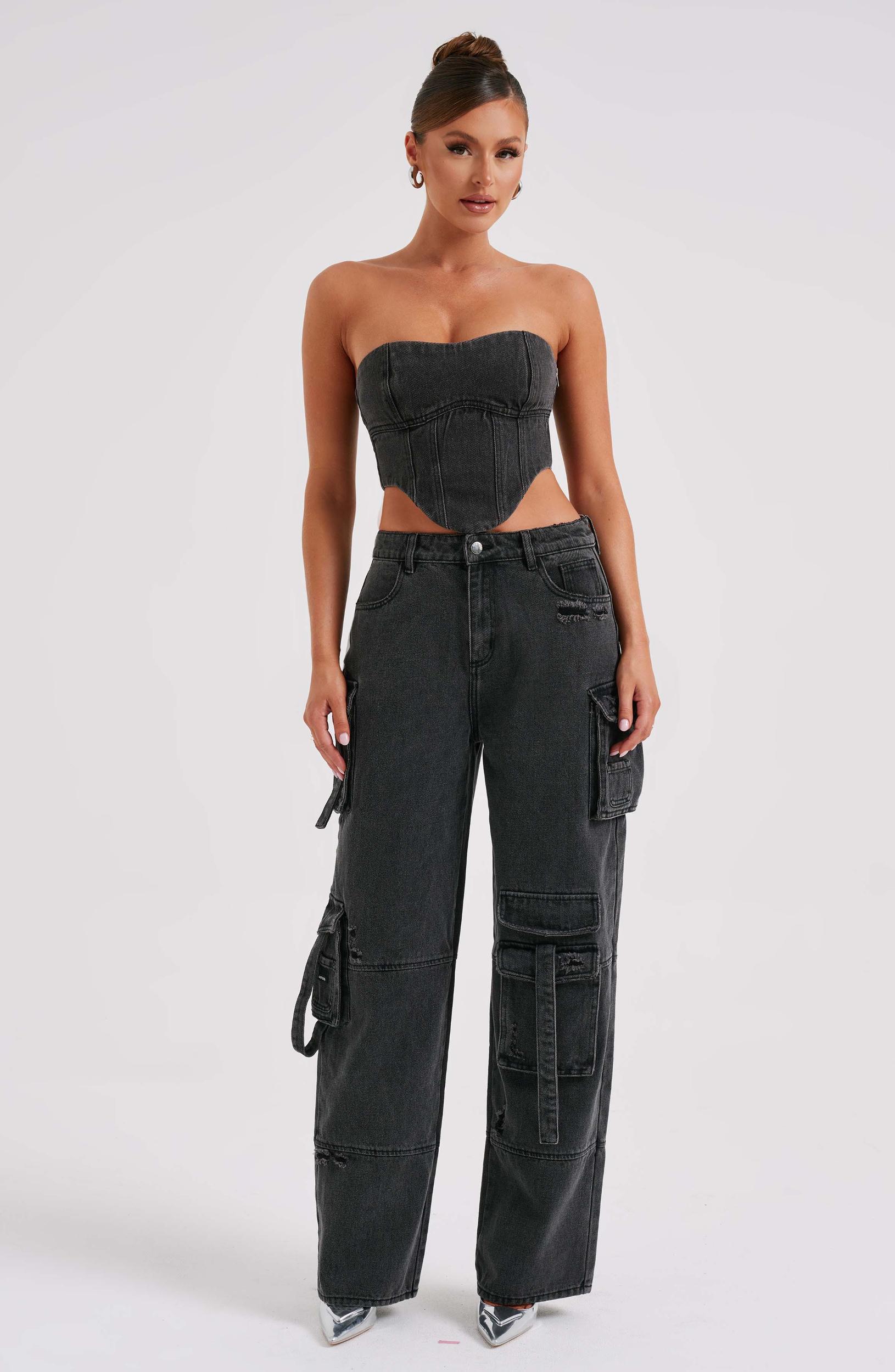 Brooklyn Cargo Pant - Black Product Image
