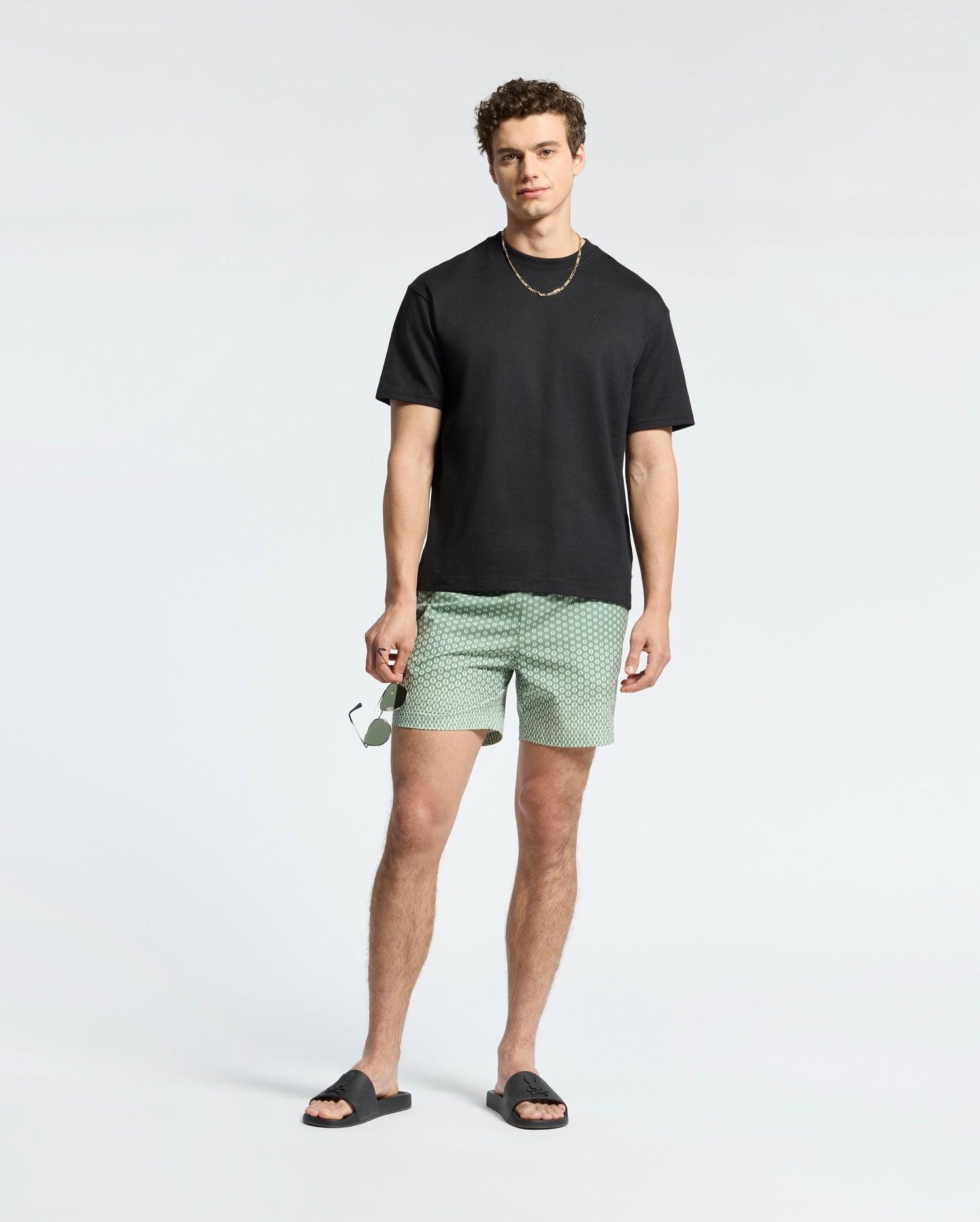 MENS BENDIGO PRINTED SWIM TRUNK - B6W619F200 Product Image