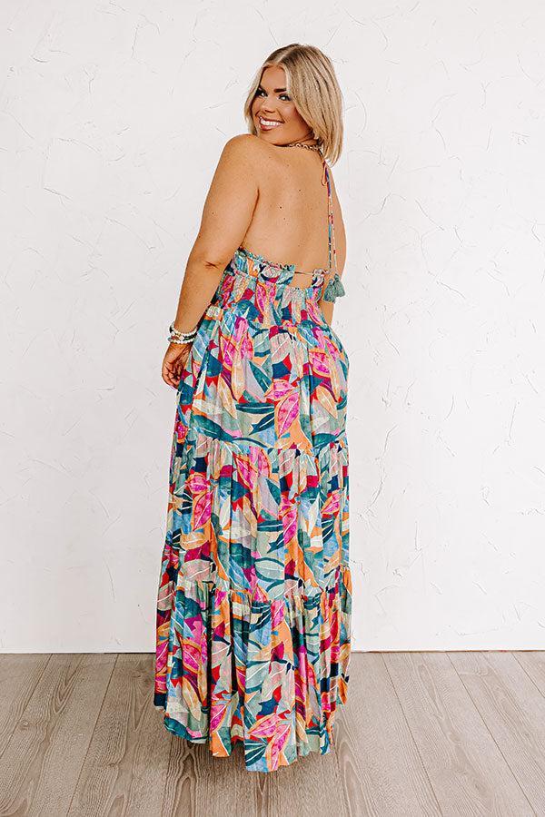 Tropical Fizz Maxi Dress Curves Product Image