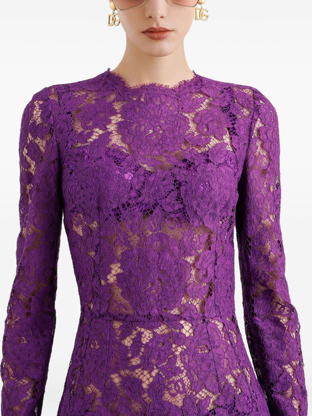 Cordonetto lace dress Product Image