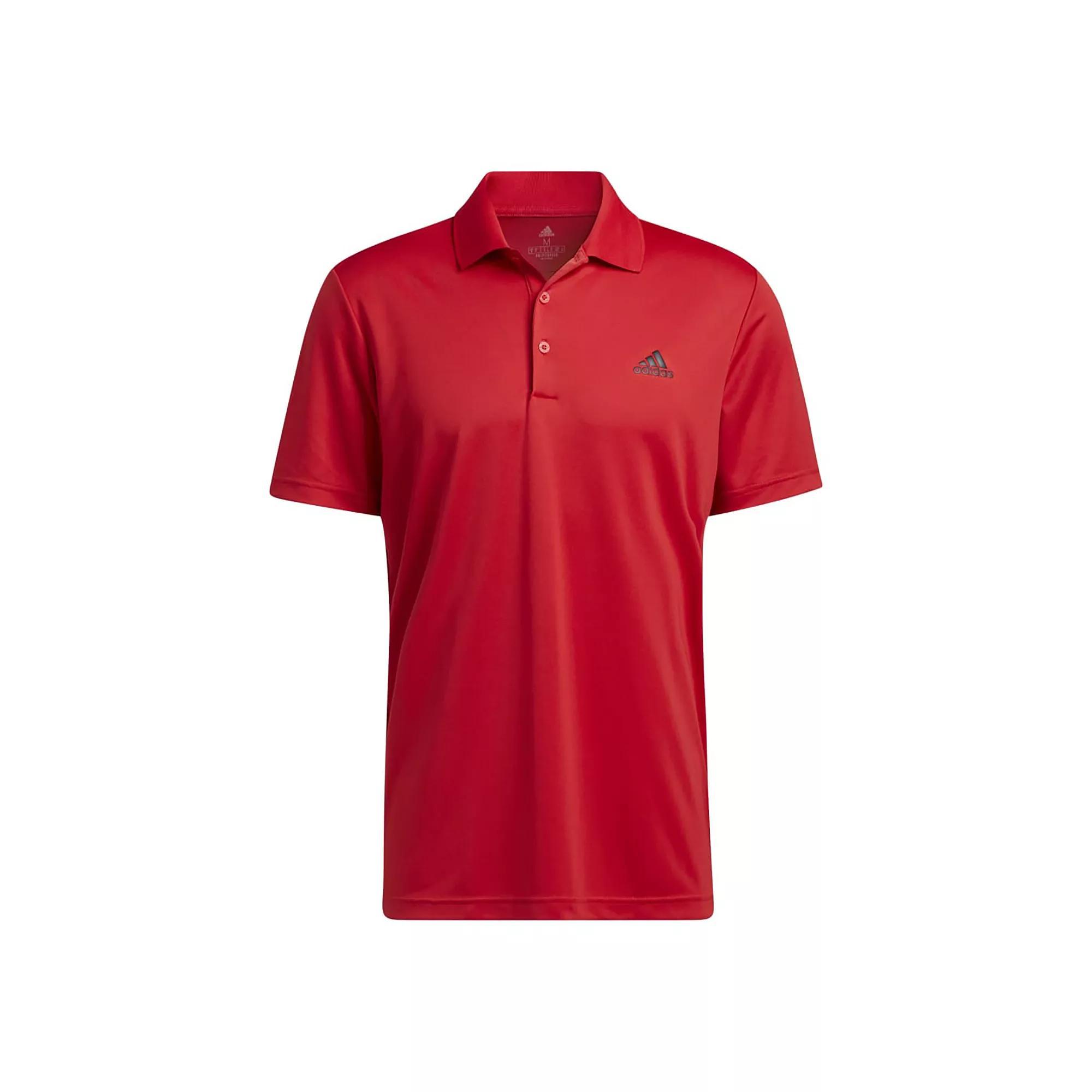 Big & Tall adidas Primegreen Performance Golf Polo, Men's, Size: XXL Tall, Collegiate Red Product Image