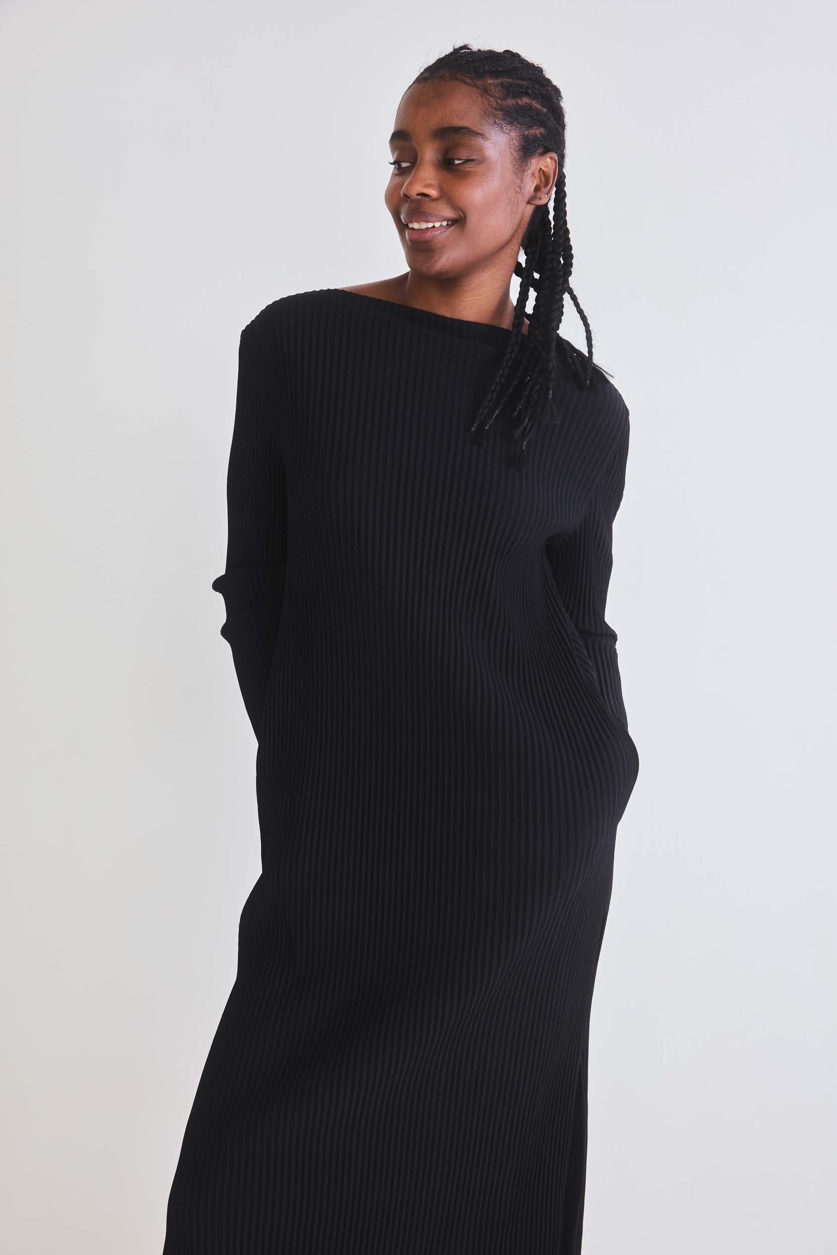 Gallery Plissé Pleated Dress Product Image