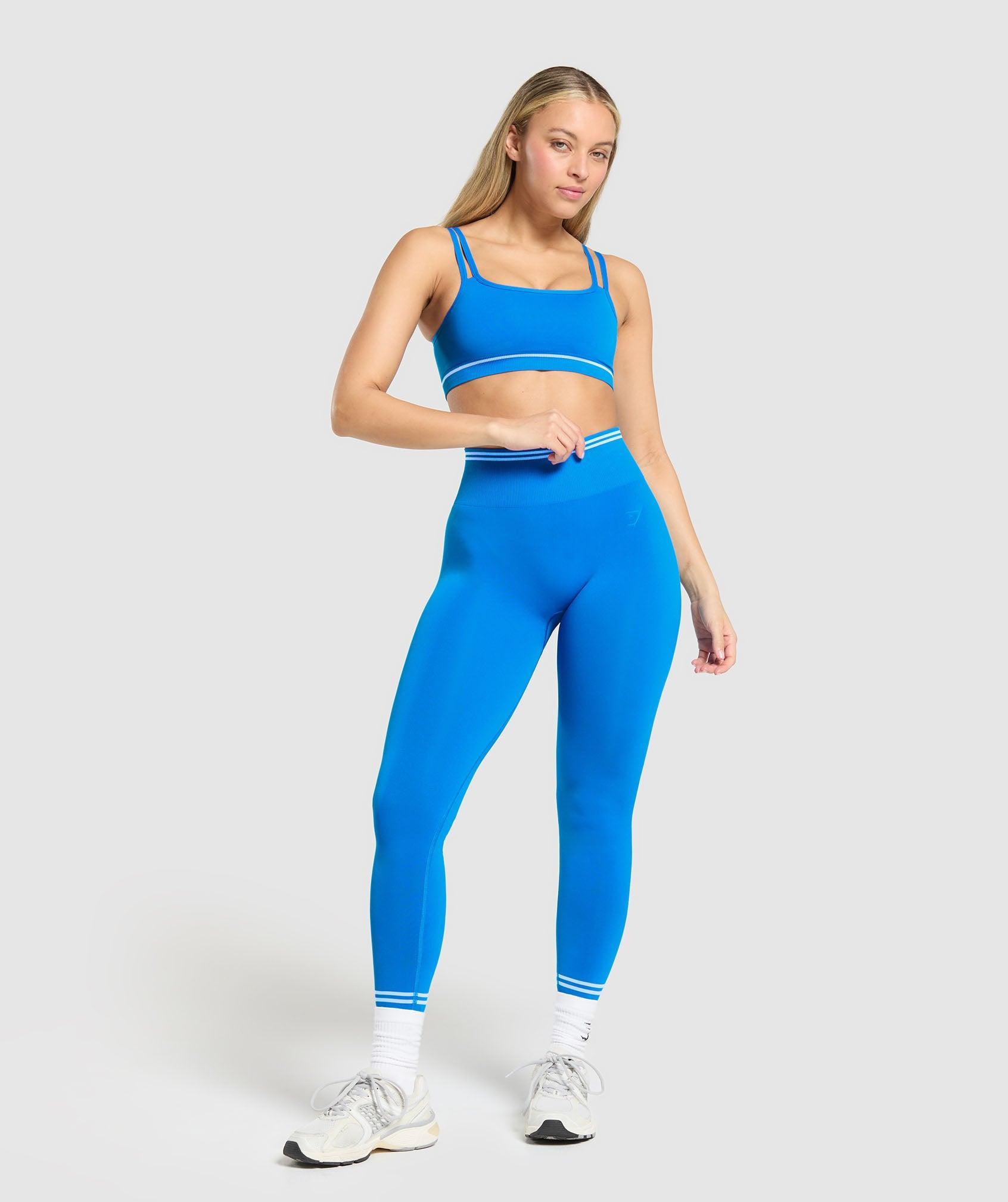 Contrast Seamless Sports Bra Product Image