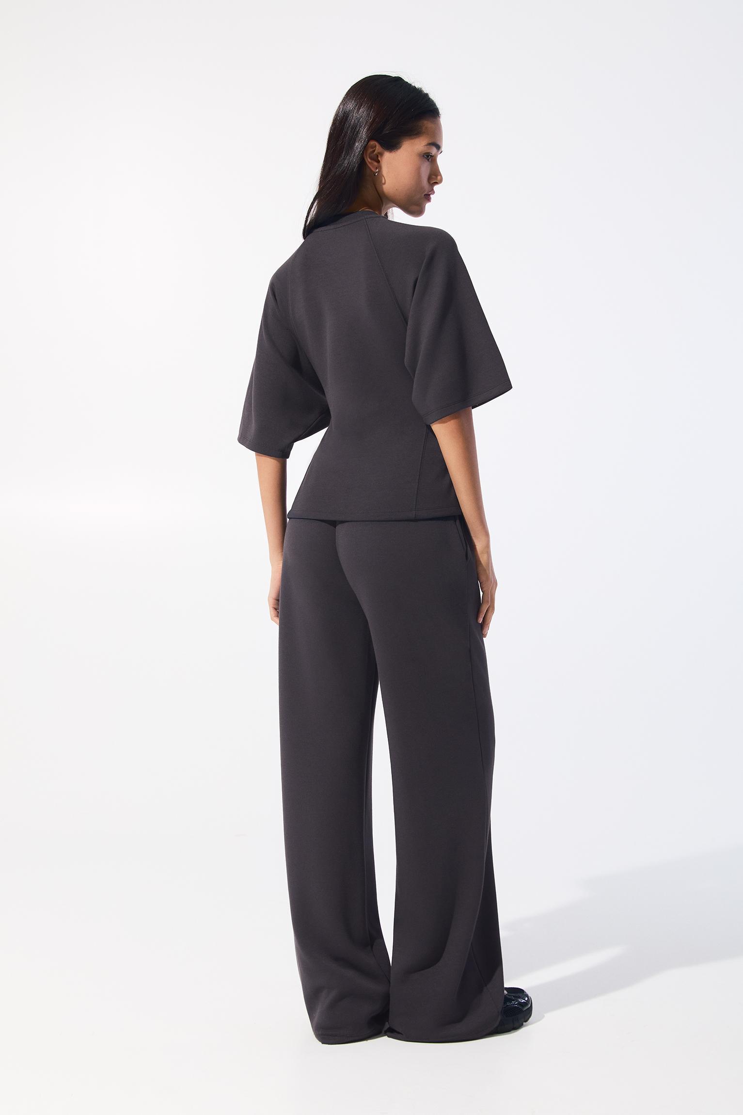 Soft touch short sleeve sweatshirt Product Image