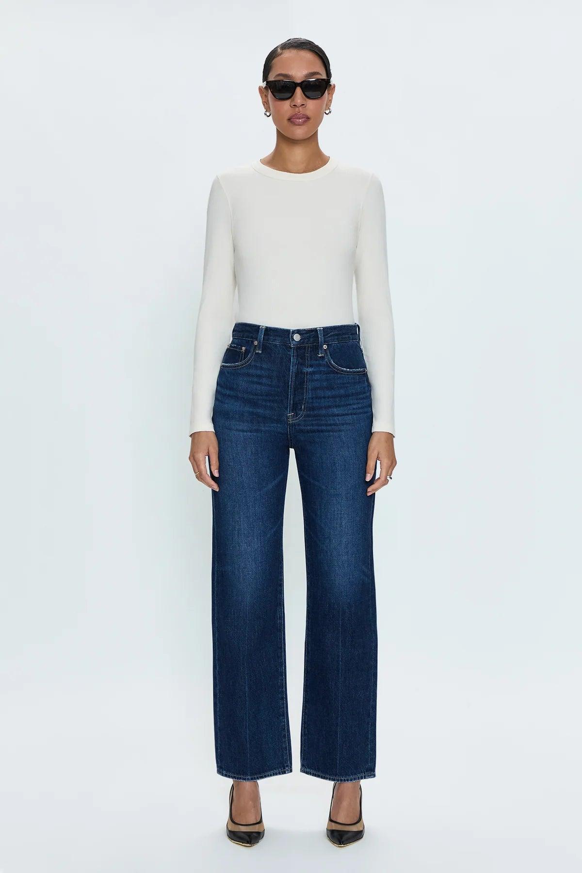 Cassie Super High Rise Straight - Cultivate Product Image