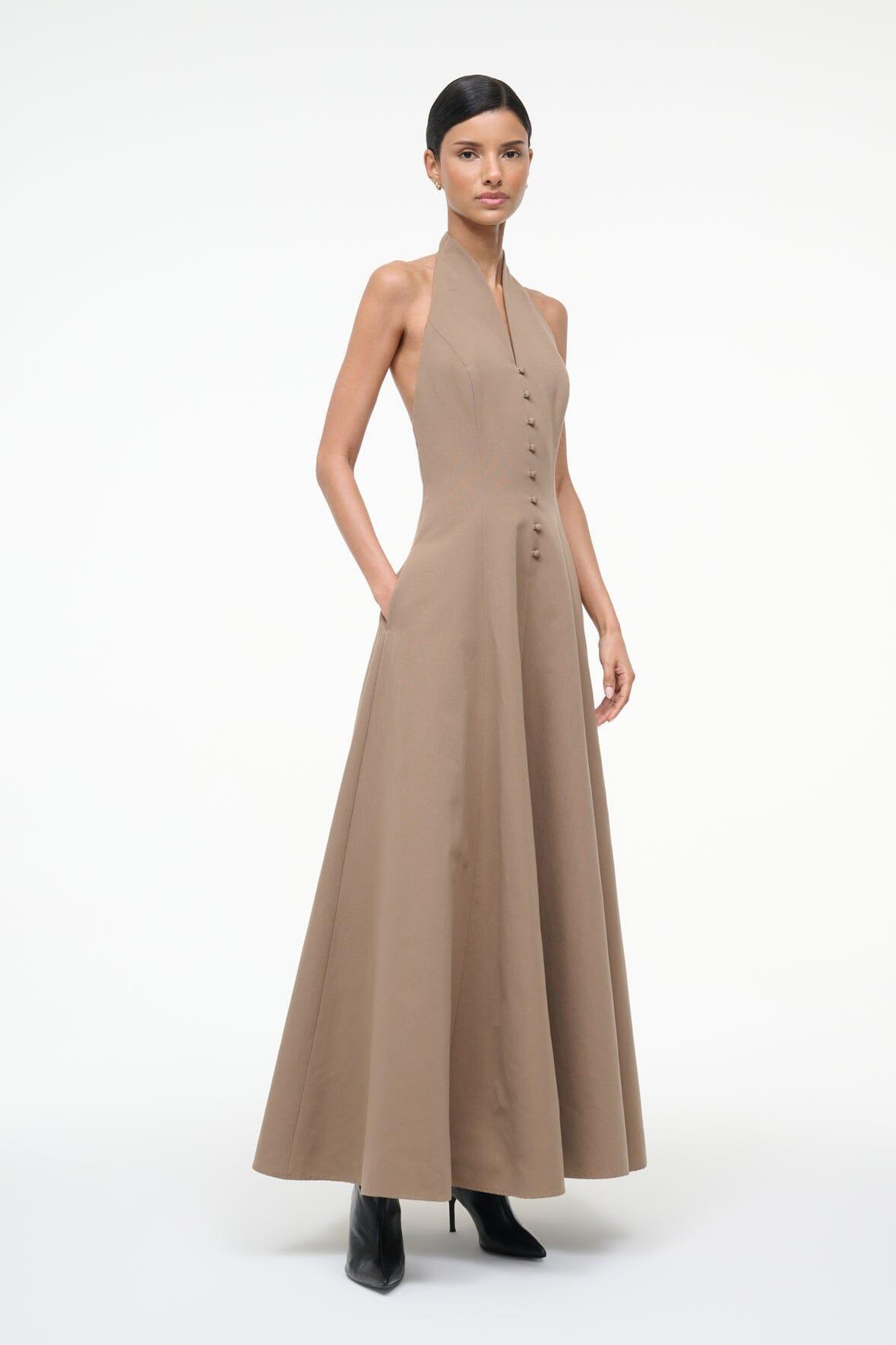 STELLA DRESS | TAUPE Product Image