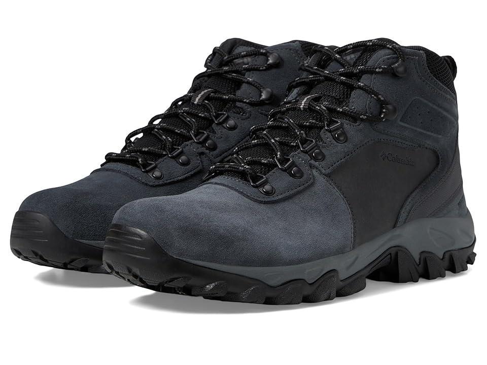 Columbia Newton Ridge Plus II Waterproof Black) Men's Waterproof Boots Product Image