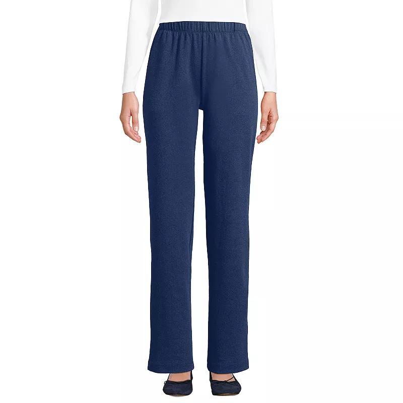 Womens Lands End Sport Knit High Waist Pants Product Image