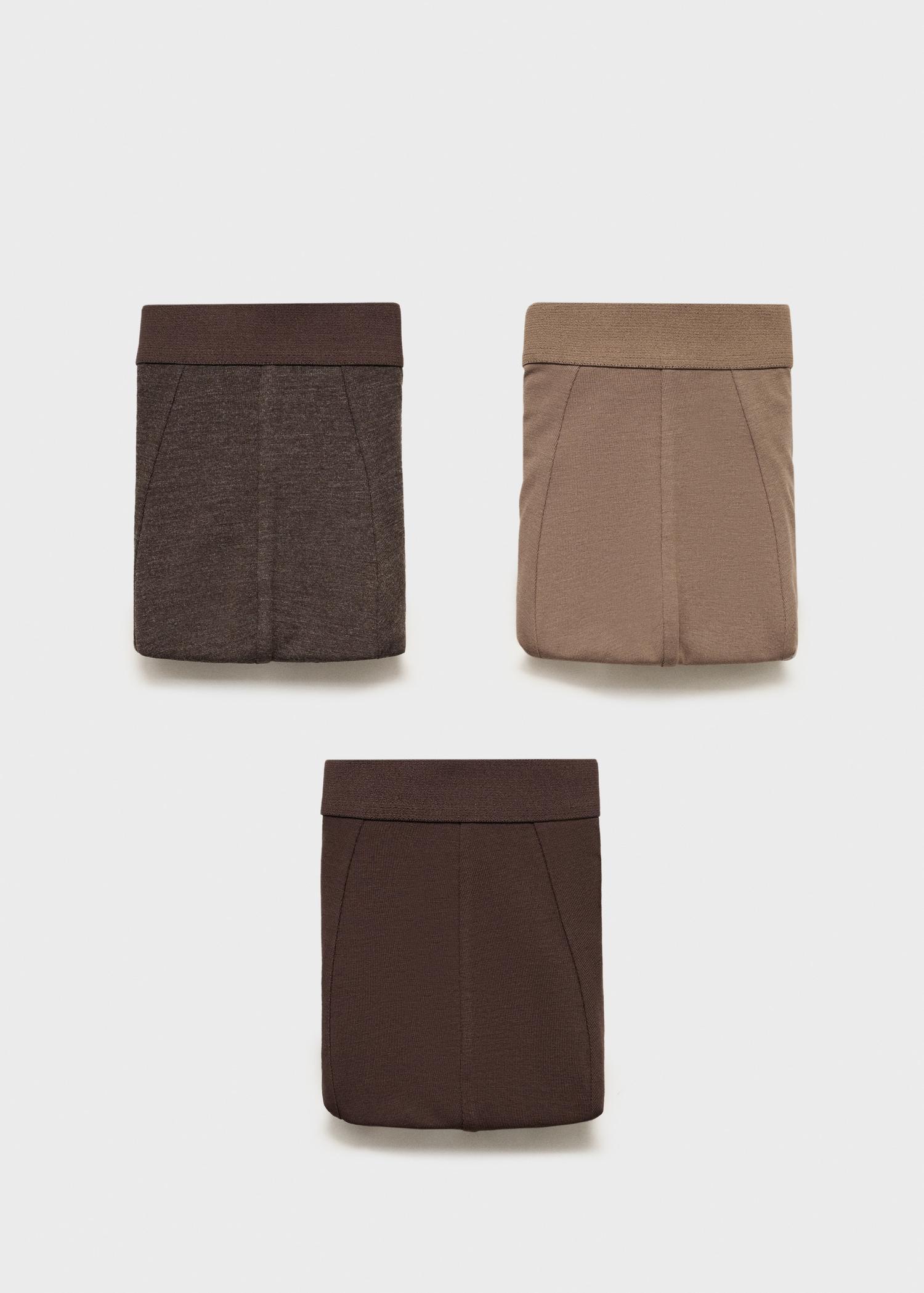 3-pack combined briefs - Men | MANGO USA Product Image