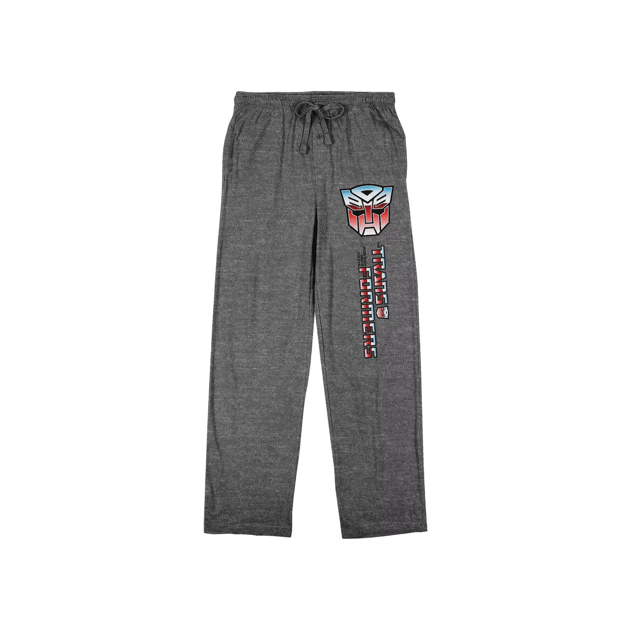 Men's Transformers Autobots Sleep Pants, Size: XXL, Gray Product Image