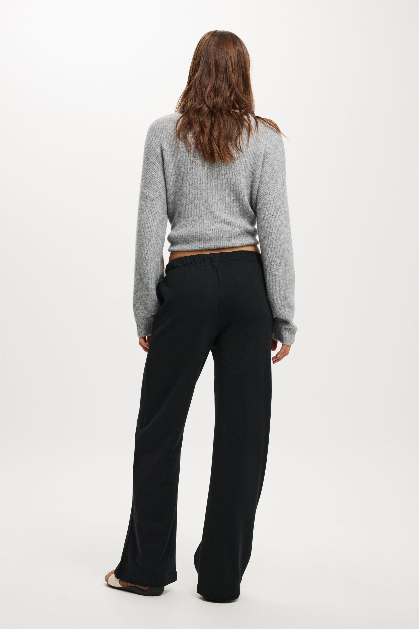 Classic Fleece Wide Leg Sweatpant Product Image