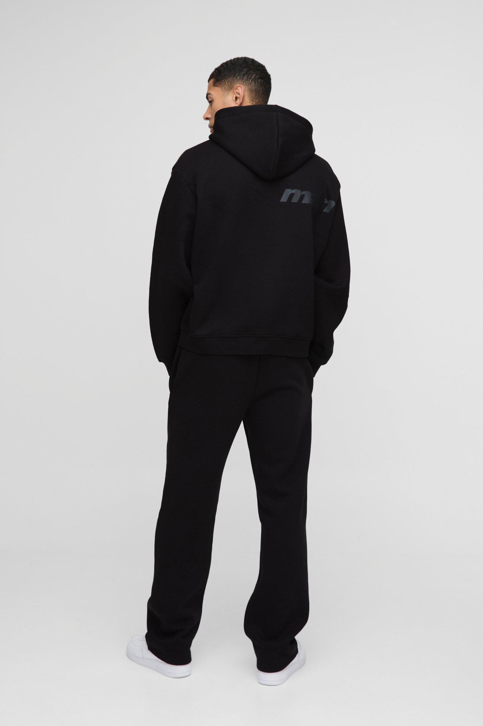Oversized Boxy Man Zip Through Hoodie | boohooMAN USA Product Image