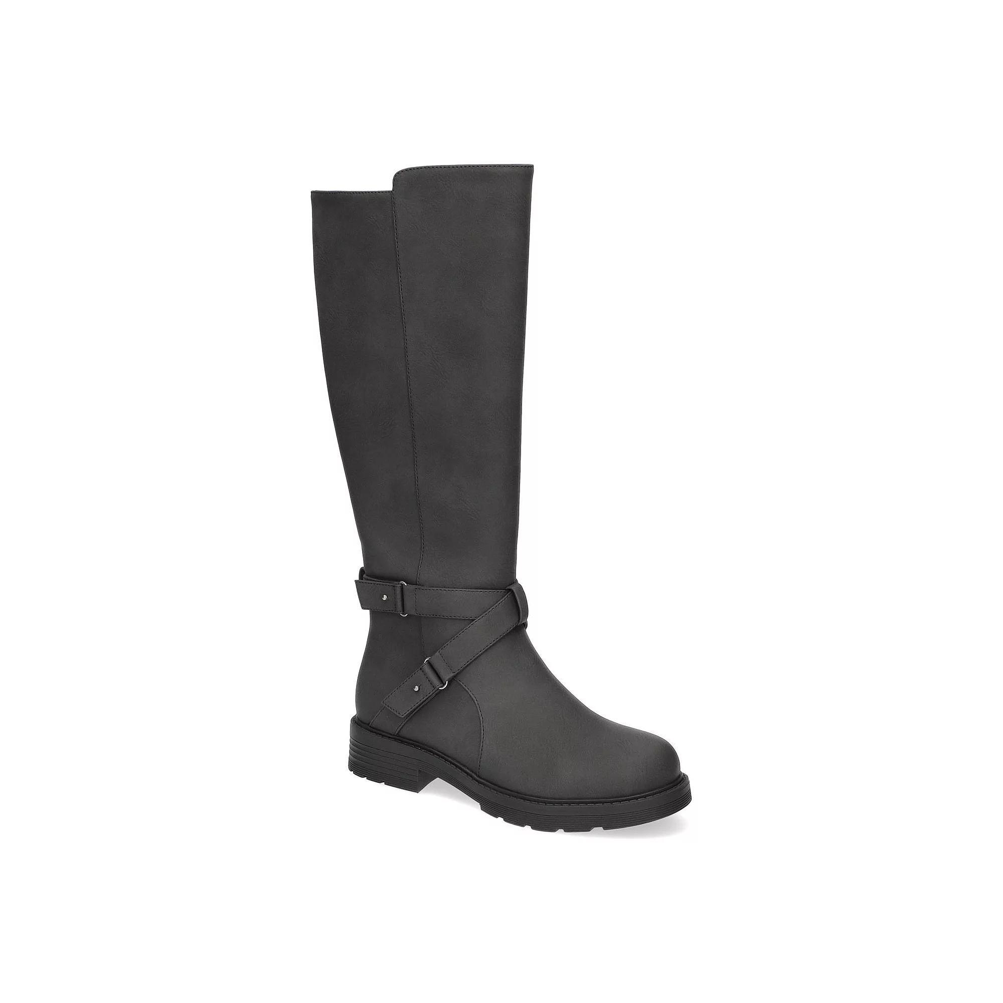 Easy Street Austyn Women's Easy Works Slip Resistant Tall Boots, Size: 6.5, Black Product Image