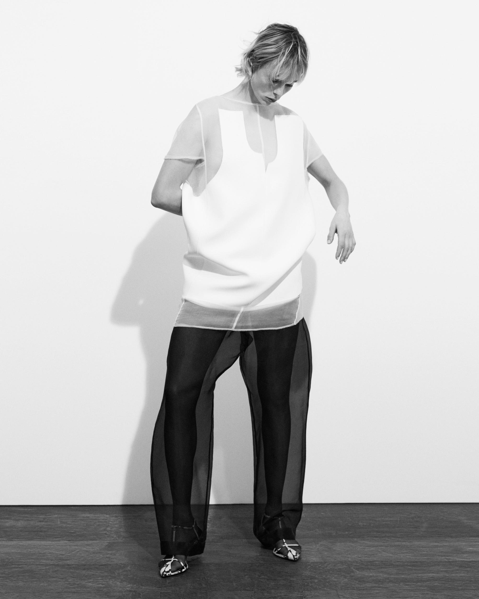 Winona Dress in Chalk Product Image