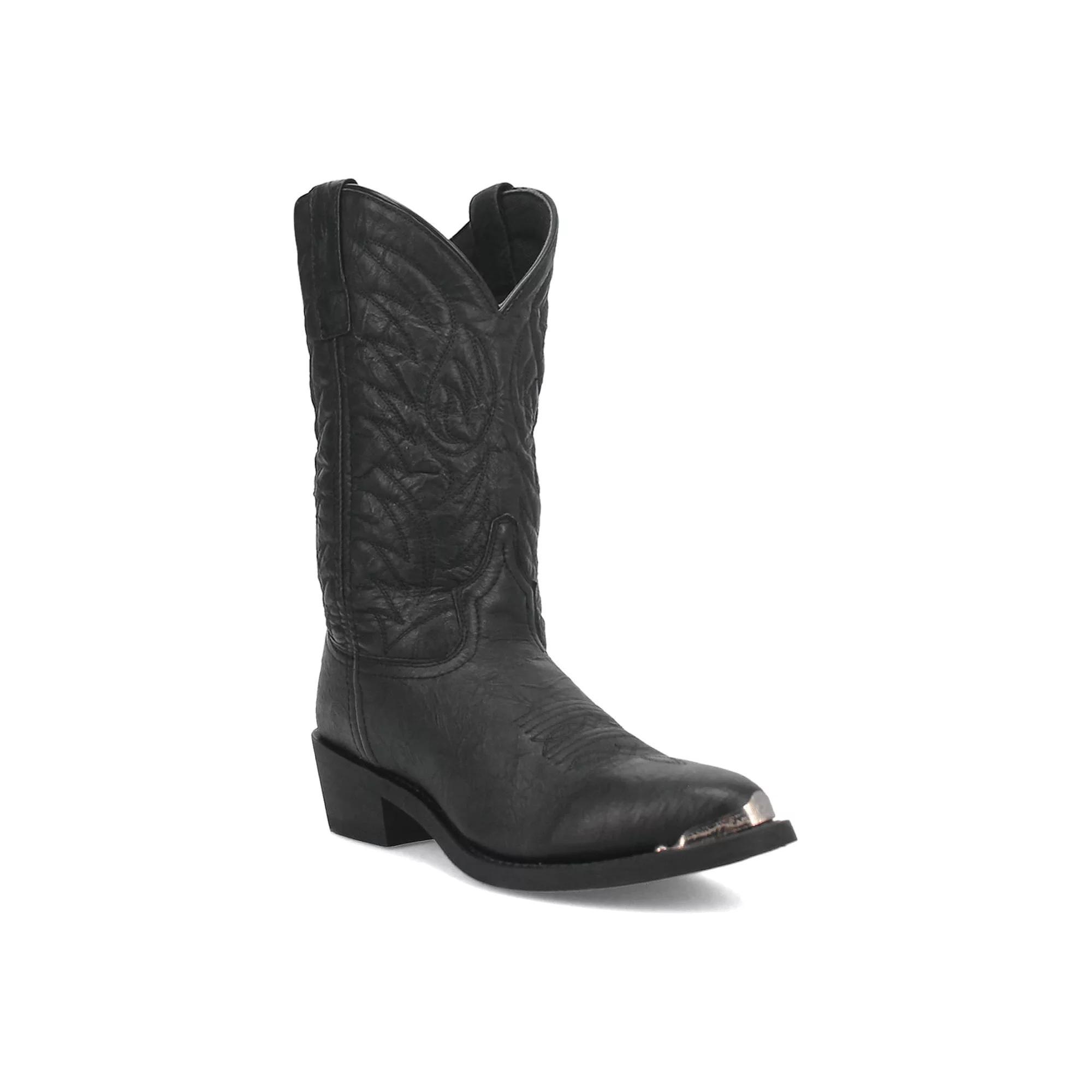 Laredo East Bound Men's Leather Cowboy Boots, Size: 10 Wide, Black Product Image