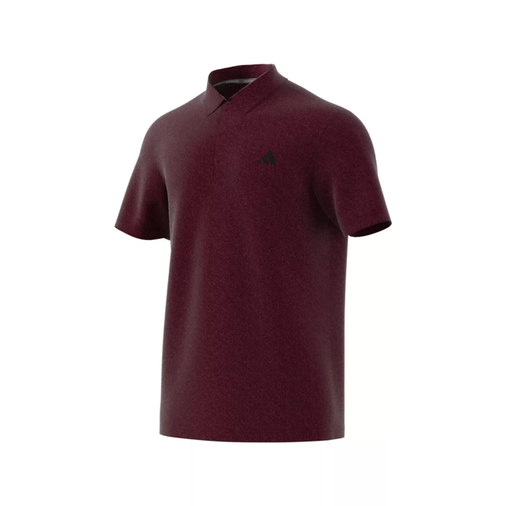 Men's adidas Core Heather Polo, Size: XL, Aurora Red Product Image