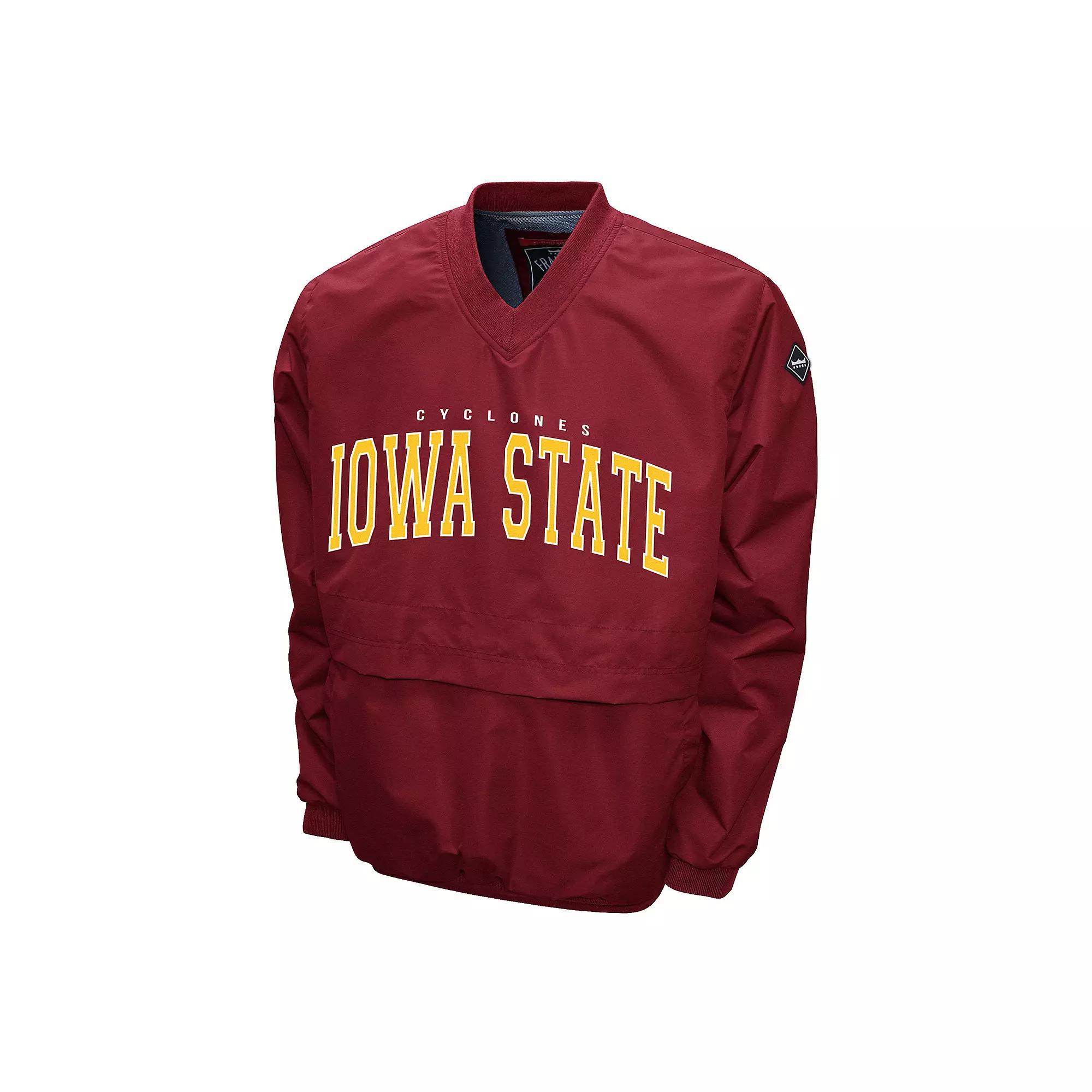 Men's Iowa State Cyclones Members Windshell Pullover, Size: 3XL, Red Product Image