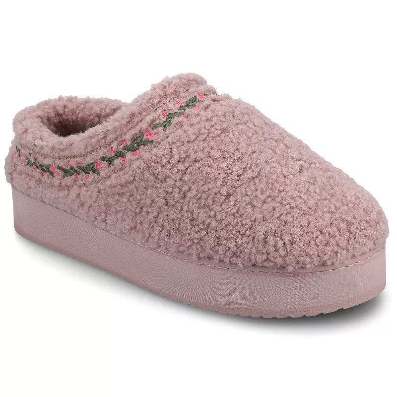 Journee Pallmer Womens Cushioned Clog Sippers Product Image