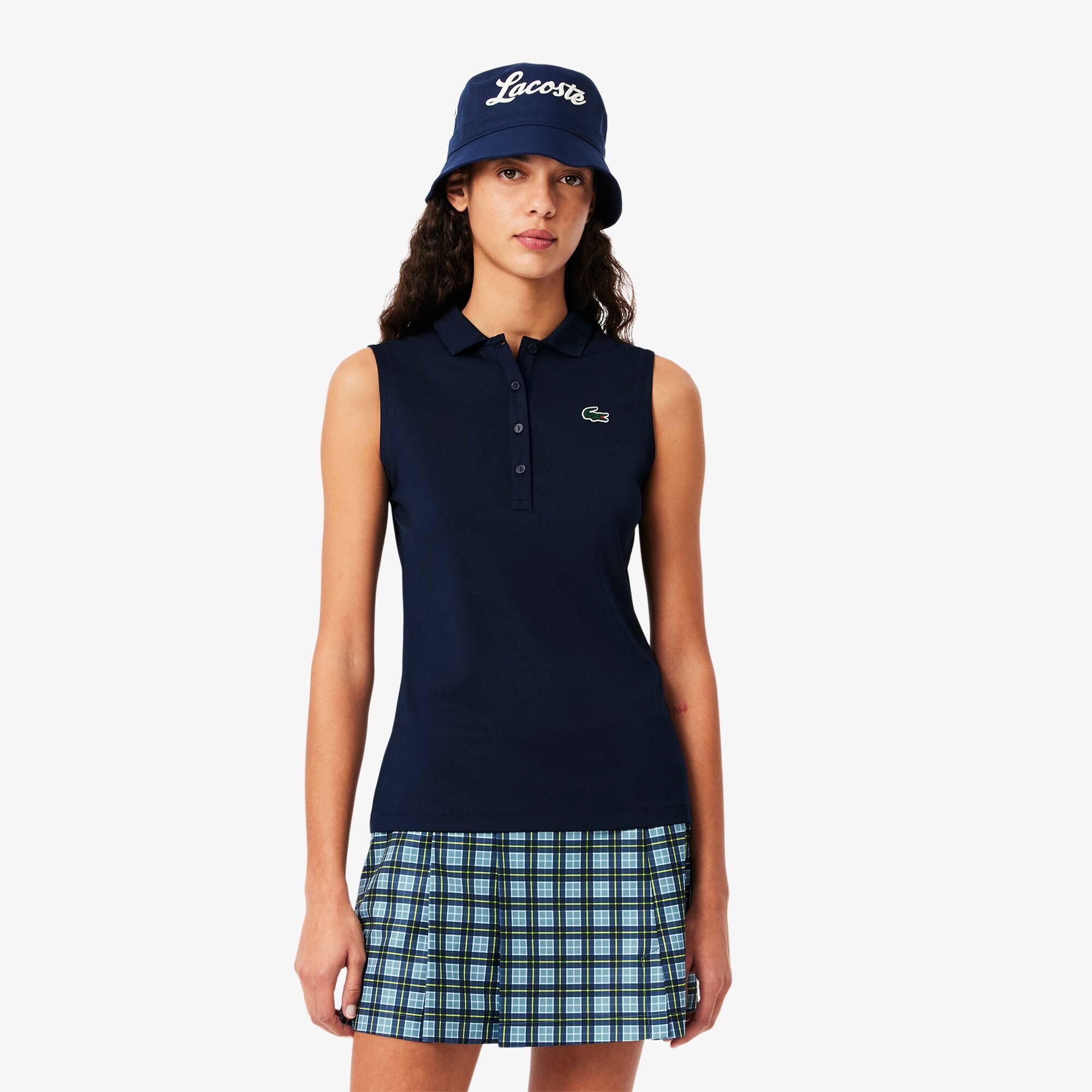 Slim Fit UV Protect Stretch Golf Polo Shirt Product Image