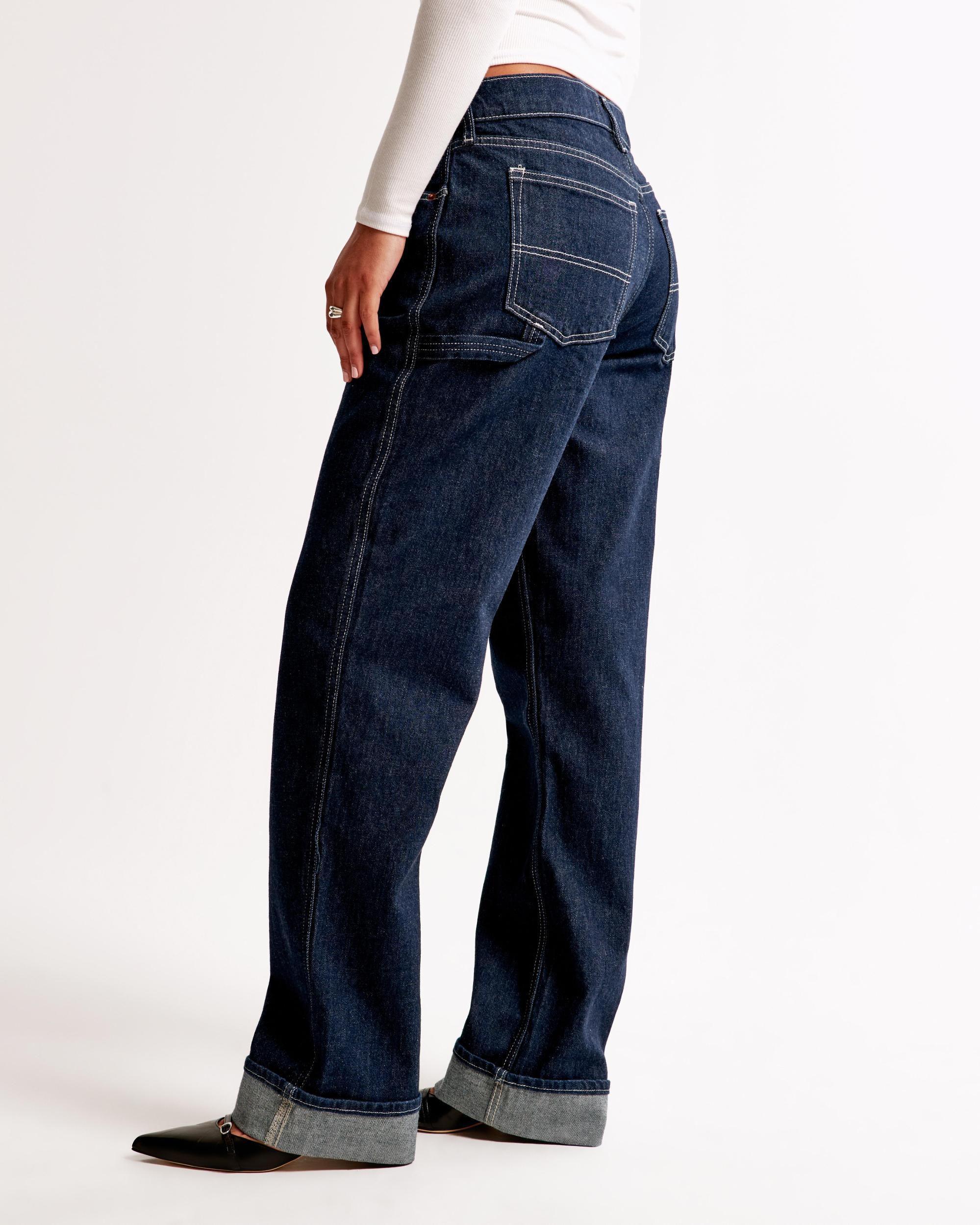 Curve Love Low Rise Baggy Jean Product Image