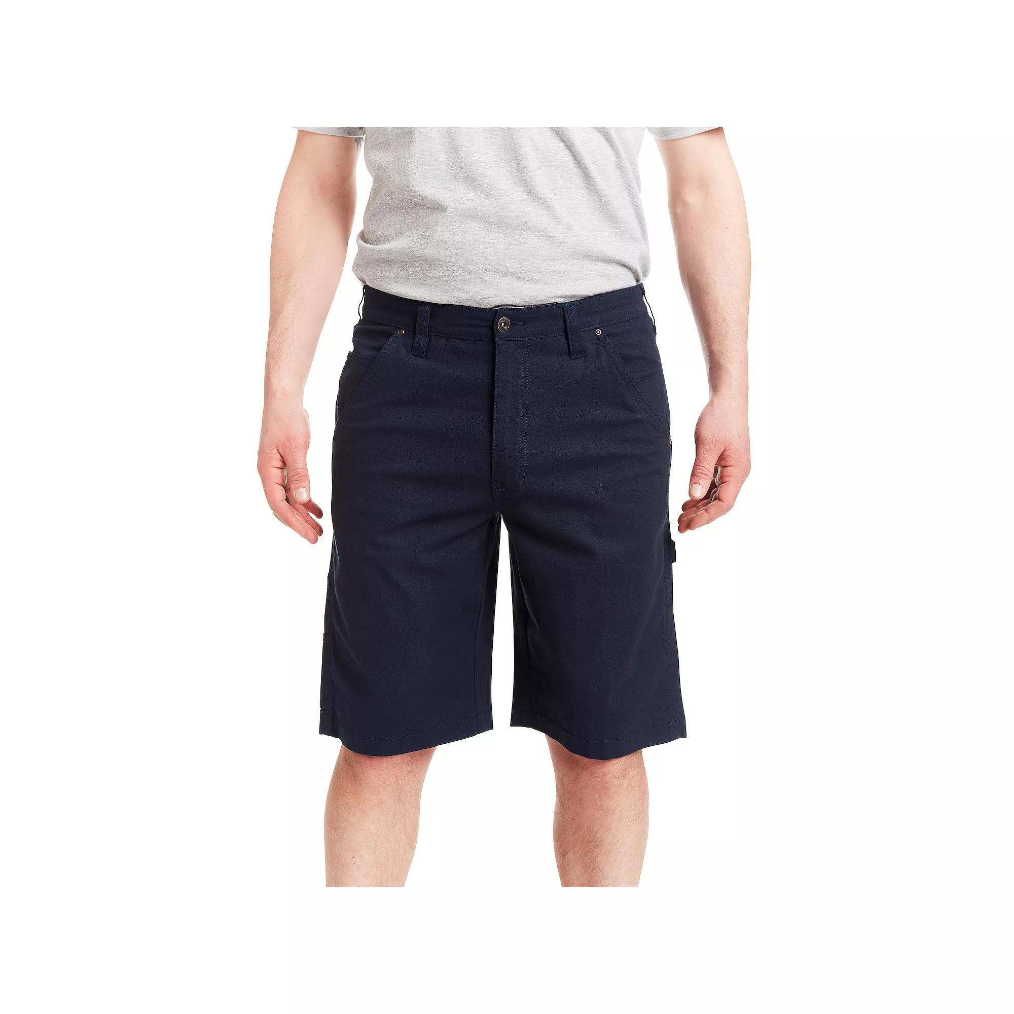Mens Smiths Workwear Stretch Duck Carpenter Shorts Blue Product Image