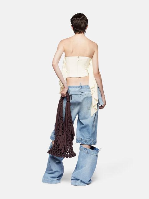 Sky blue long pants Product Image