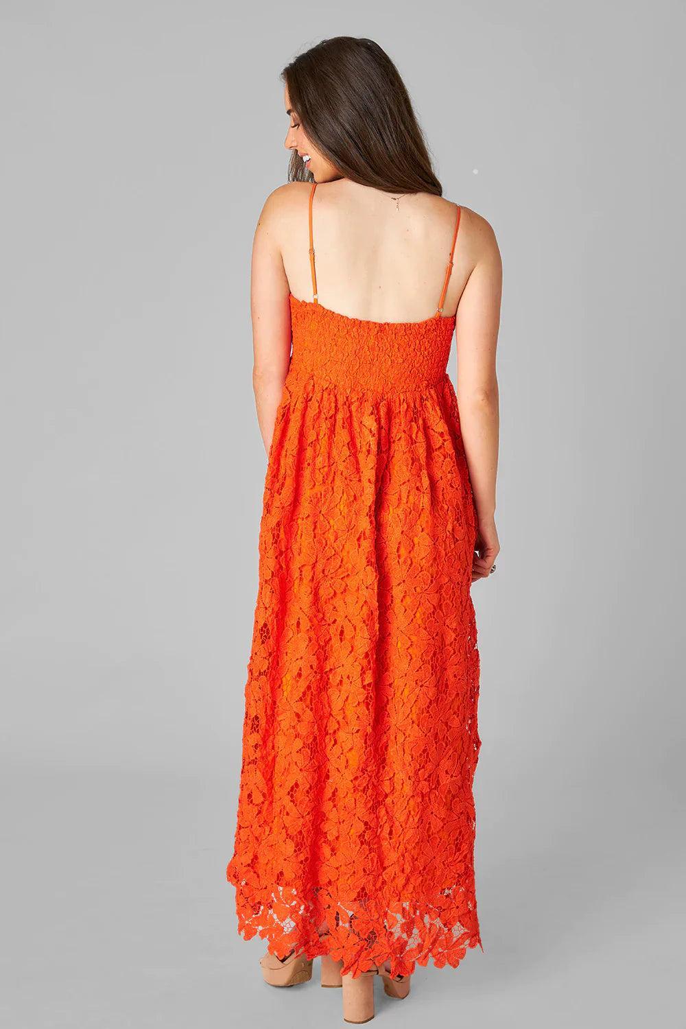 Tiana Lace Midi Dress Product Image