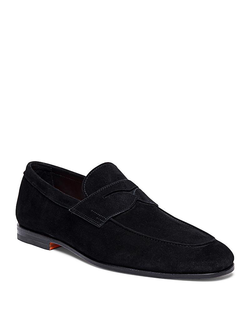 Mens Pace Suede Penny Loafers Product Image