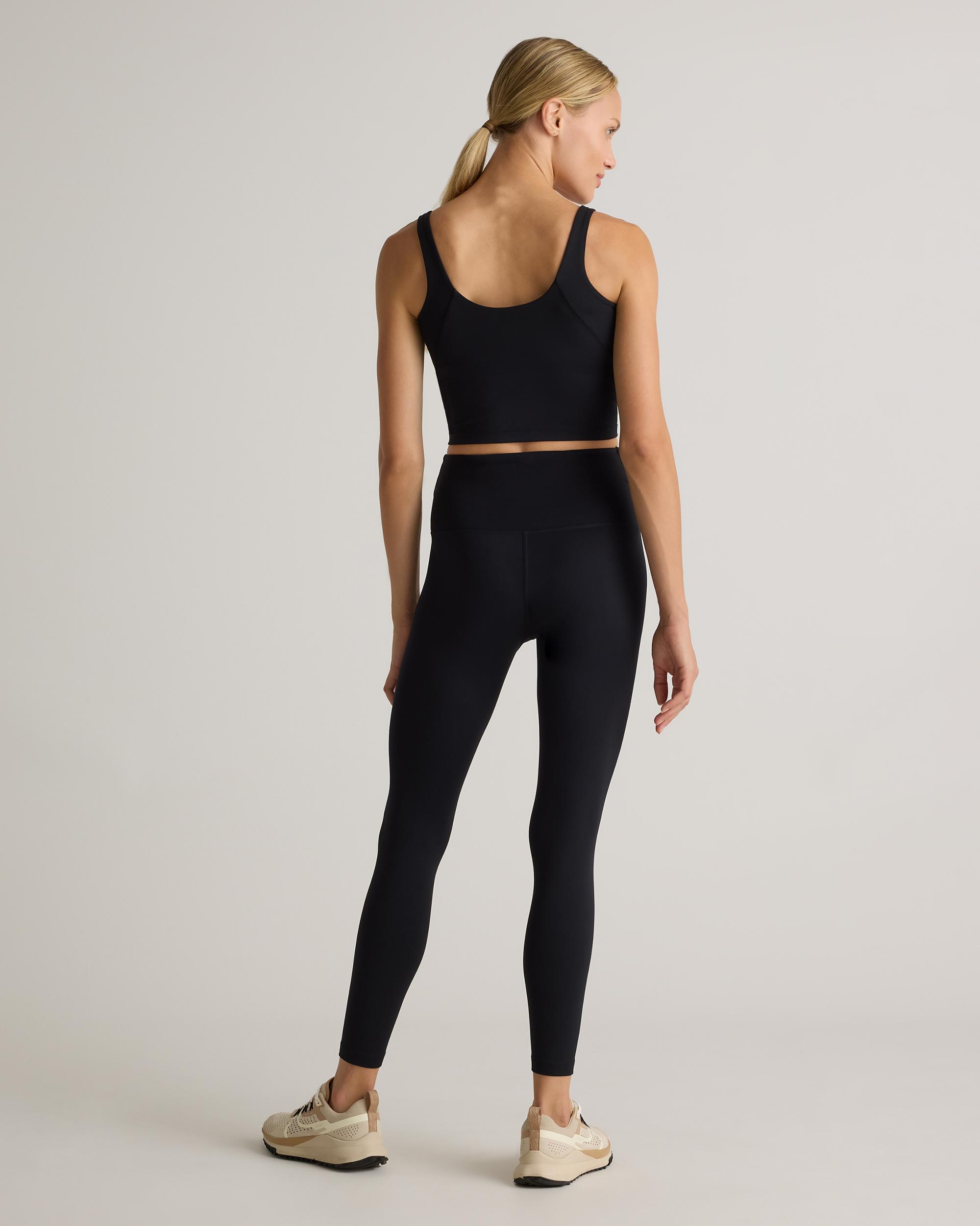 Quince | Women's Ultra-Form High-Rise Crossover Legging Size XS, Nylon/Spandex Product Image