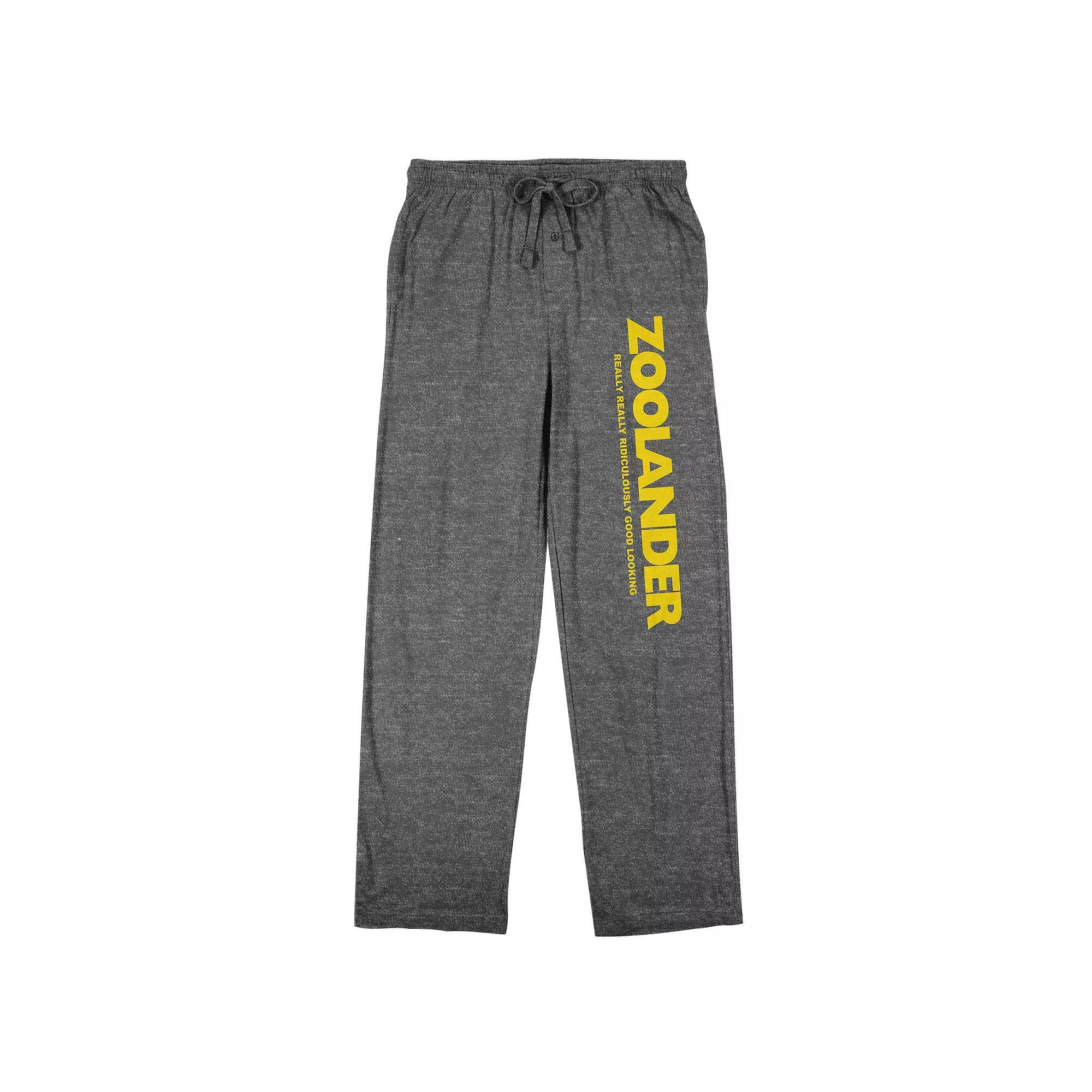 Men's Zoolander Really Really Pajama Pants, Size: XXL, Gray Product Image