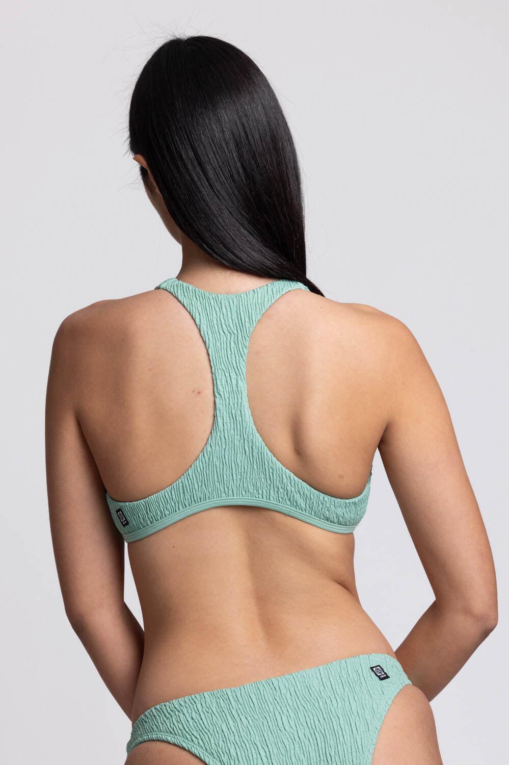 Final Sale Aster Smocked Bikini Top Product Image