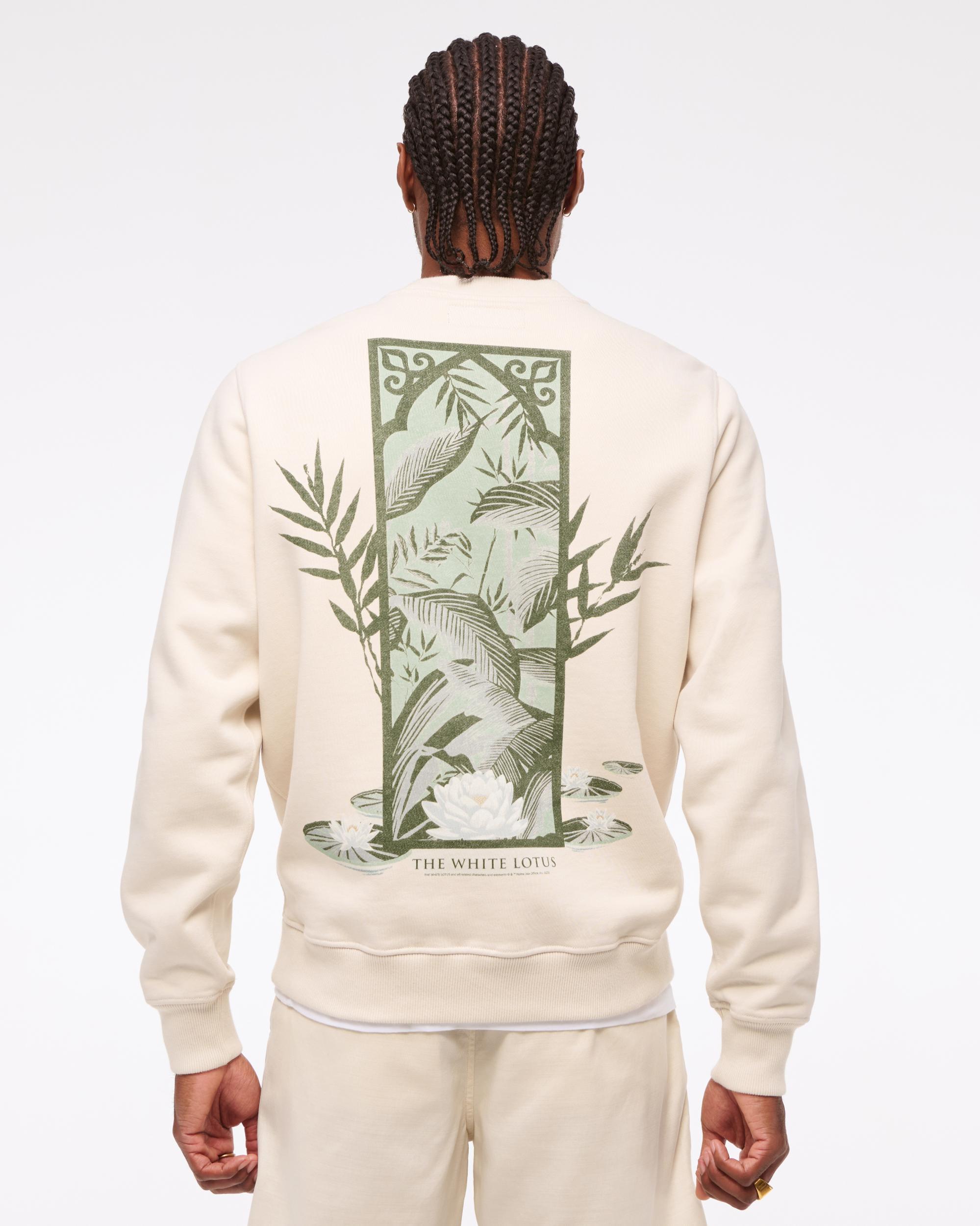 The White Lotus Graphic Crew Sweatshirt Product Image